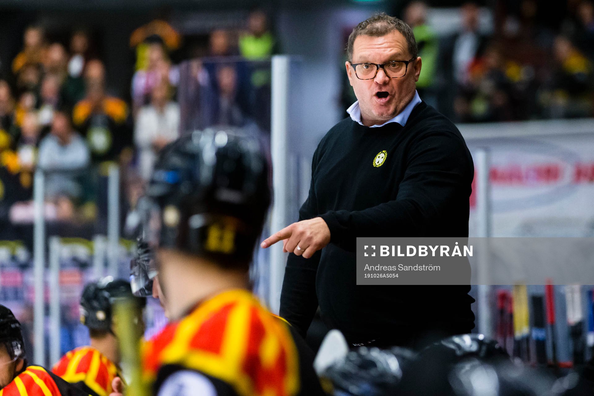 Brynäs tränare Magnus Sundquist