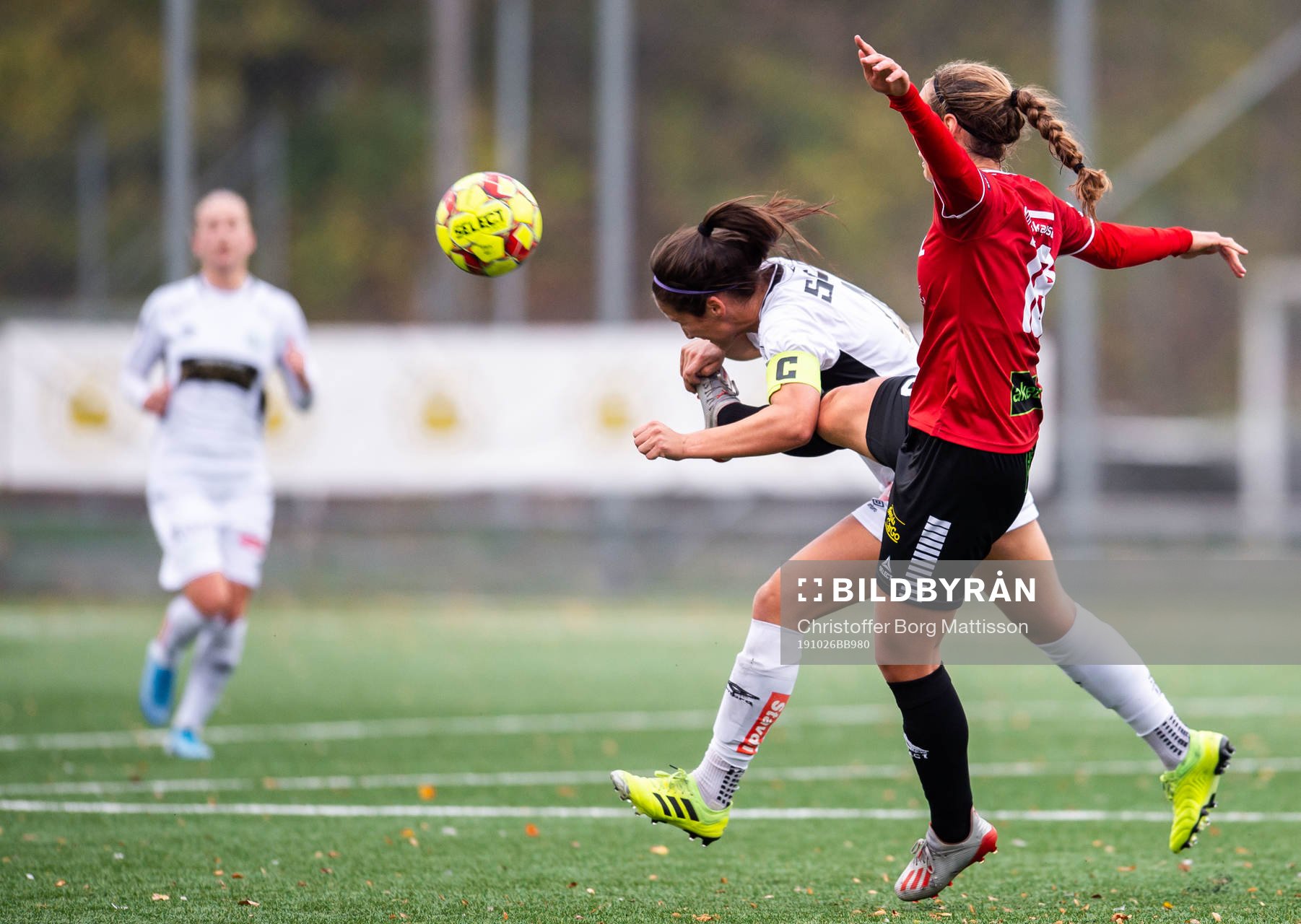 Göteborgs Taylor Leach och Limhamn Bunkeflos Elisa Lang
