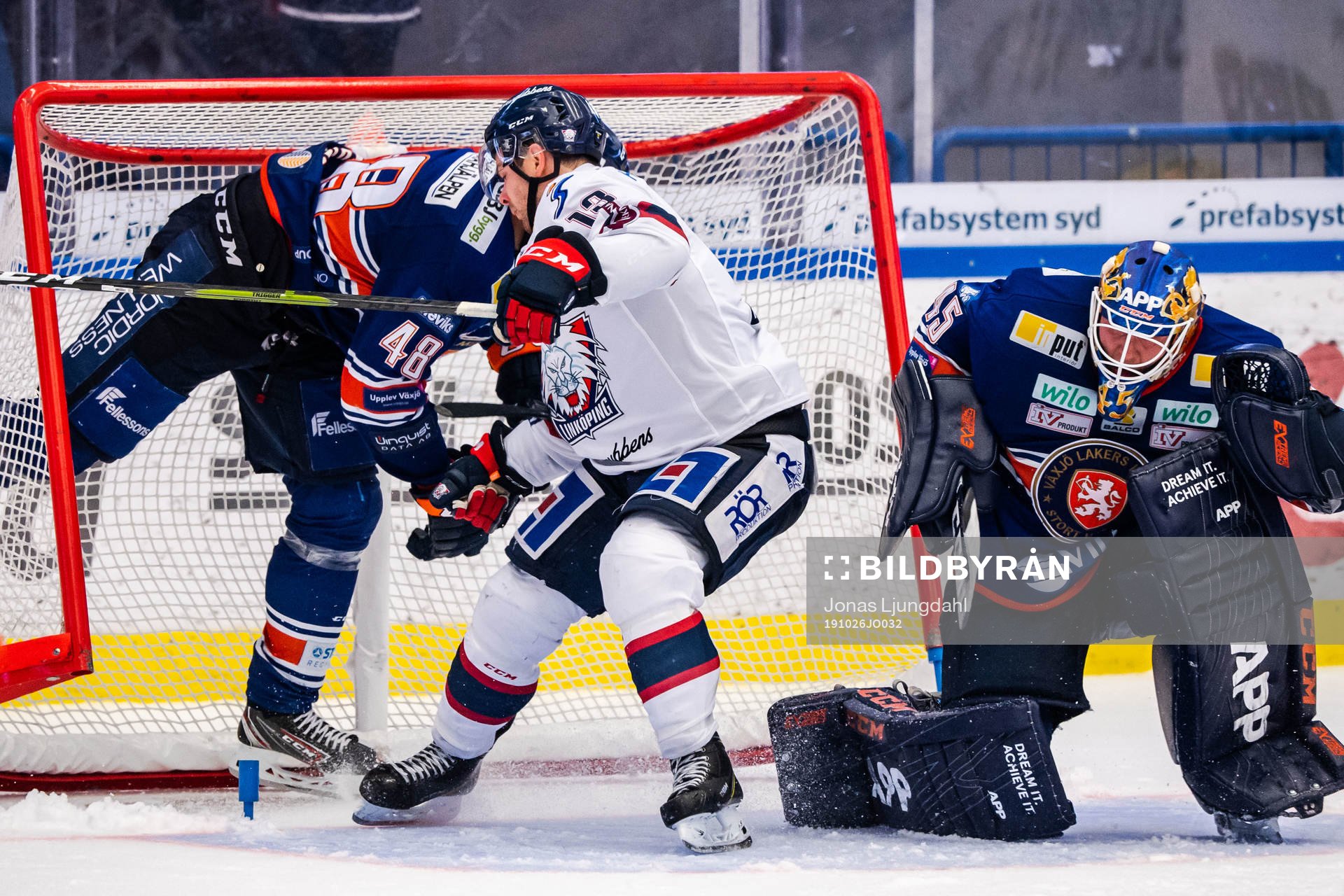 Linköpings Andrew Gordon, Växjös Daniel Rahimi och