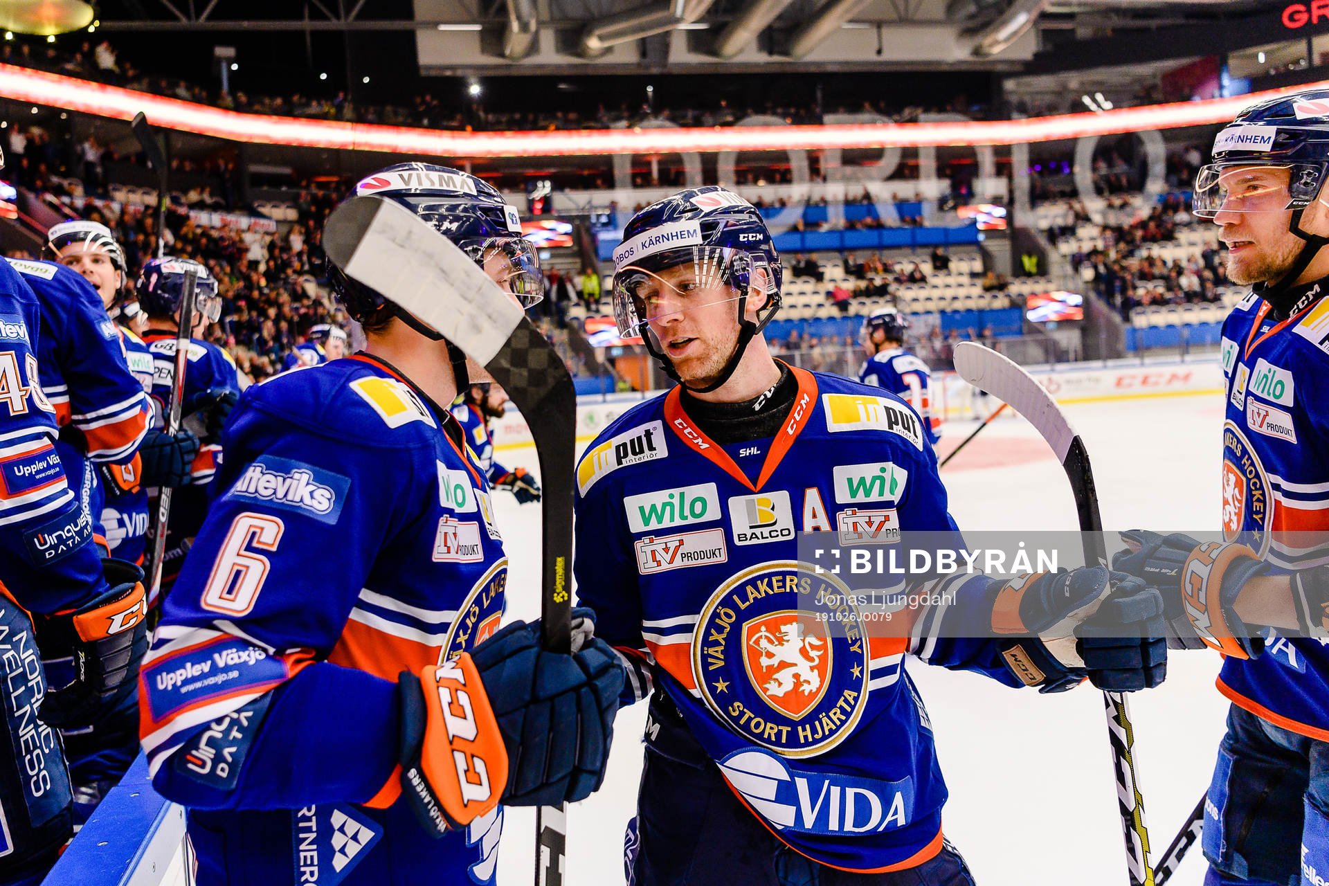 Växjös Matthew Bodie jublar