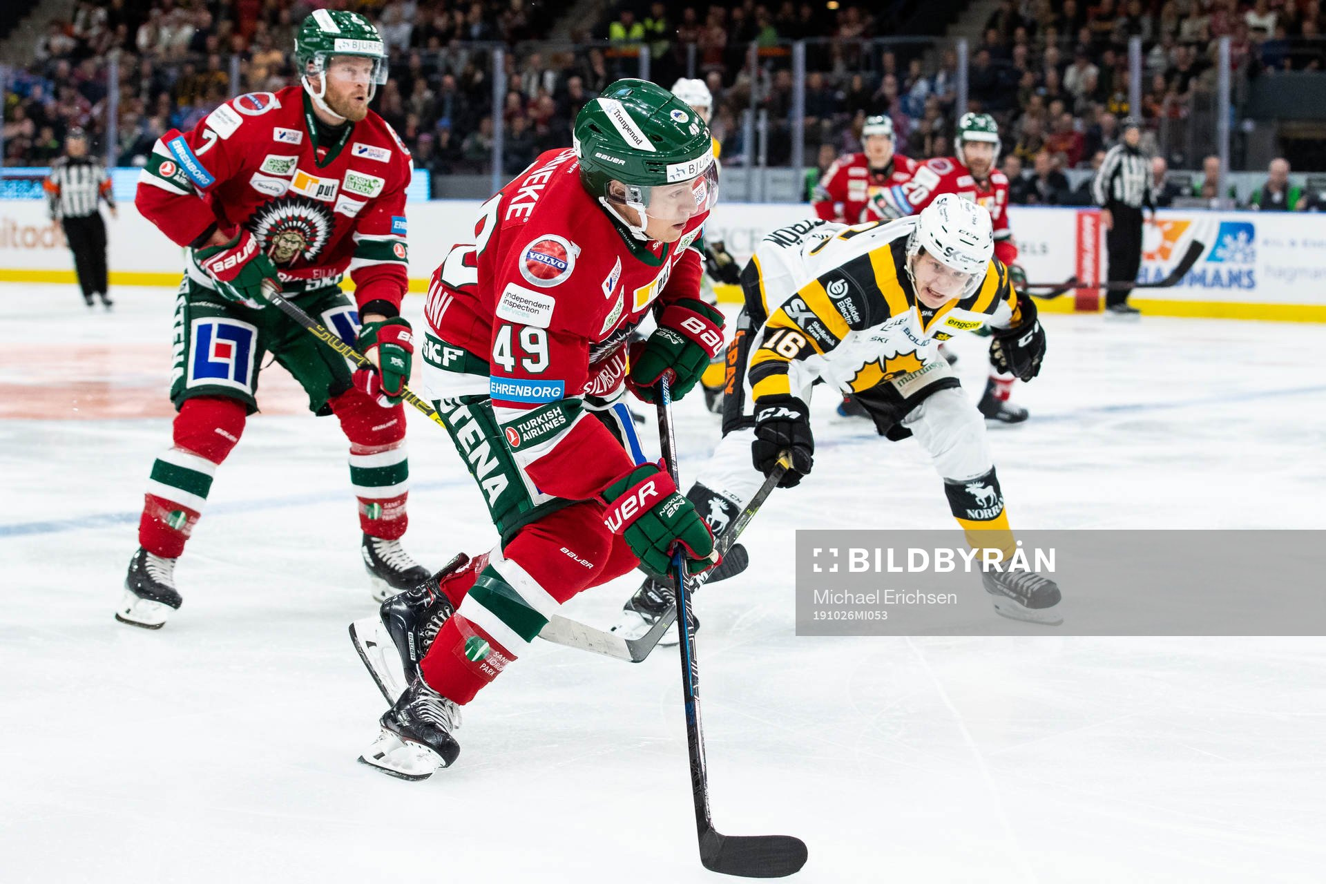 Frölundas Rhett Rakhshani