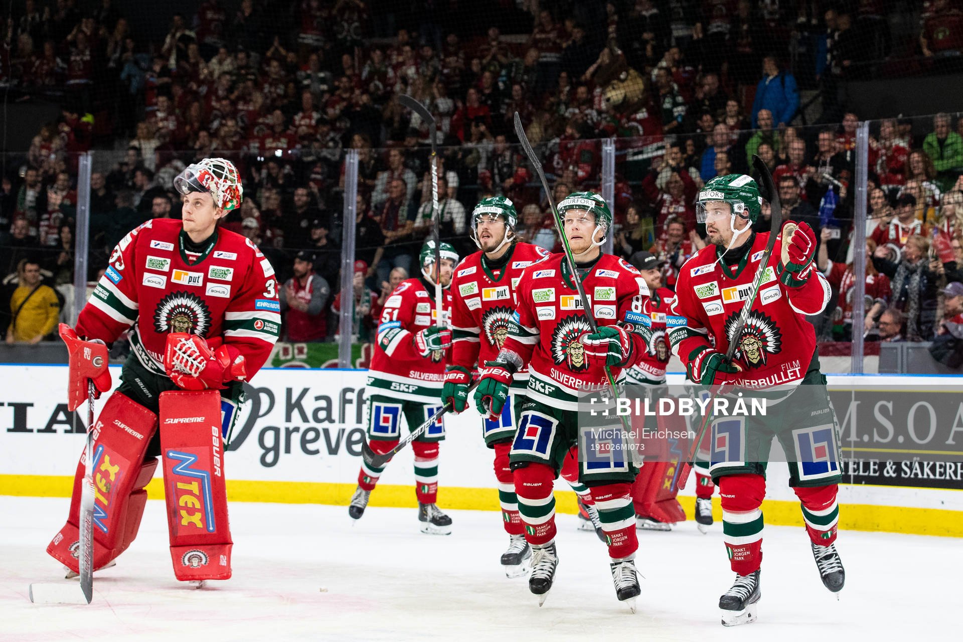 Frölunda jublar och tackar publiken