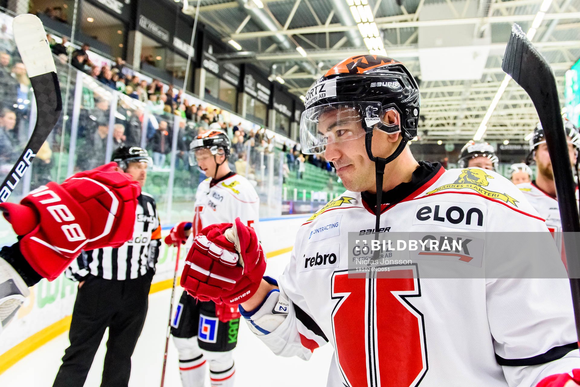 Örebros Shane Harper jublar