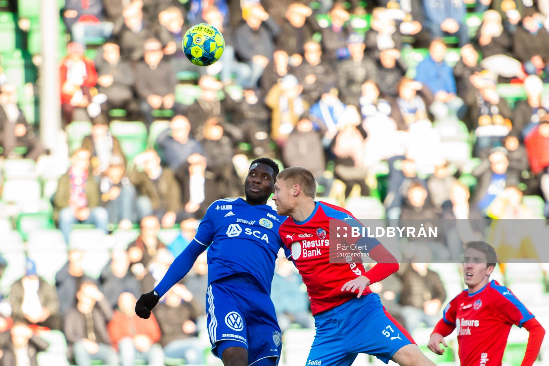 Sundsvalls Peter Wilson och Helsingborgs Markus Holgersson