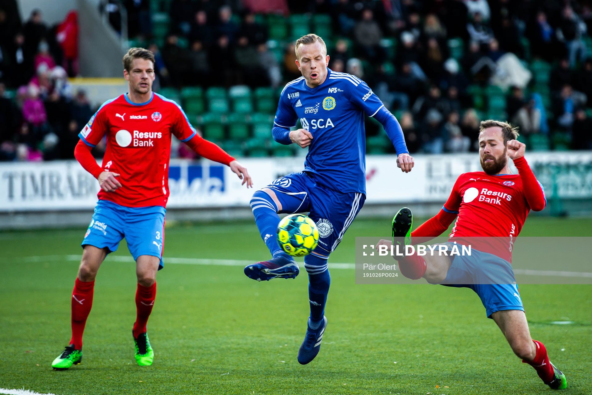 Sundsvalls Tobias Eriksson gör 1-1