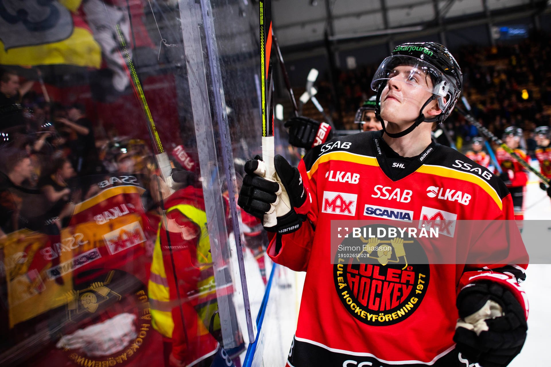 Luleås Jonas Berglund jublar