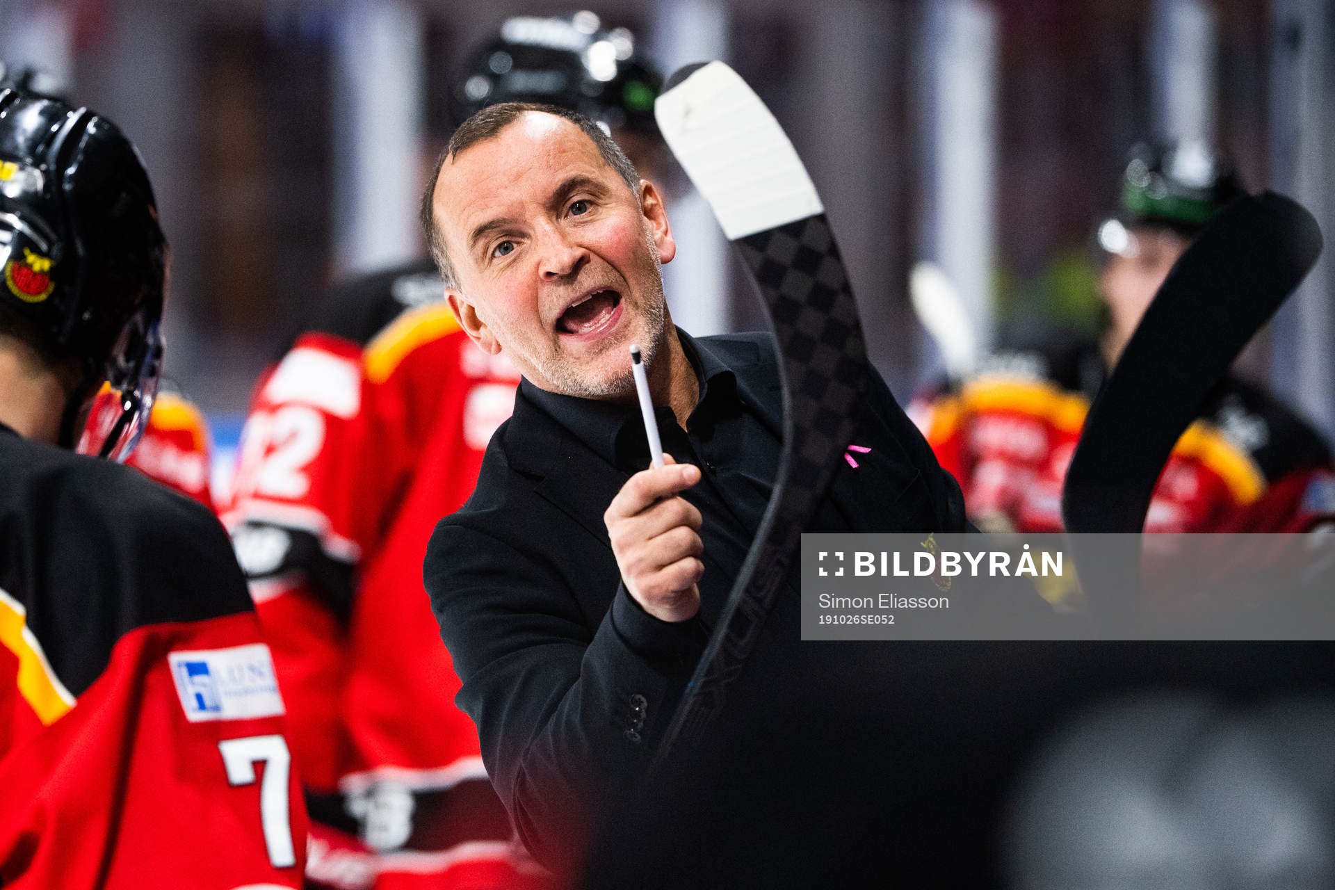 Luleås tränare Thomas Berglund