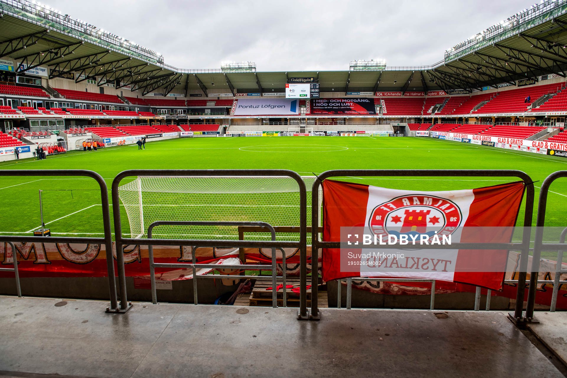 Interiörbild av Guldfågeln Arena