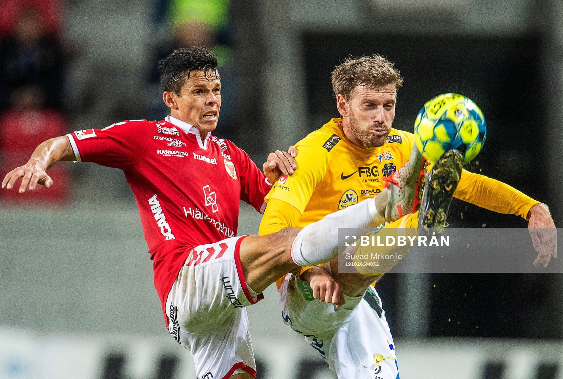 Kalmars Romário Pereira Sipião och Falkenbergs Karl