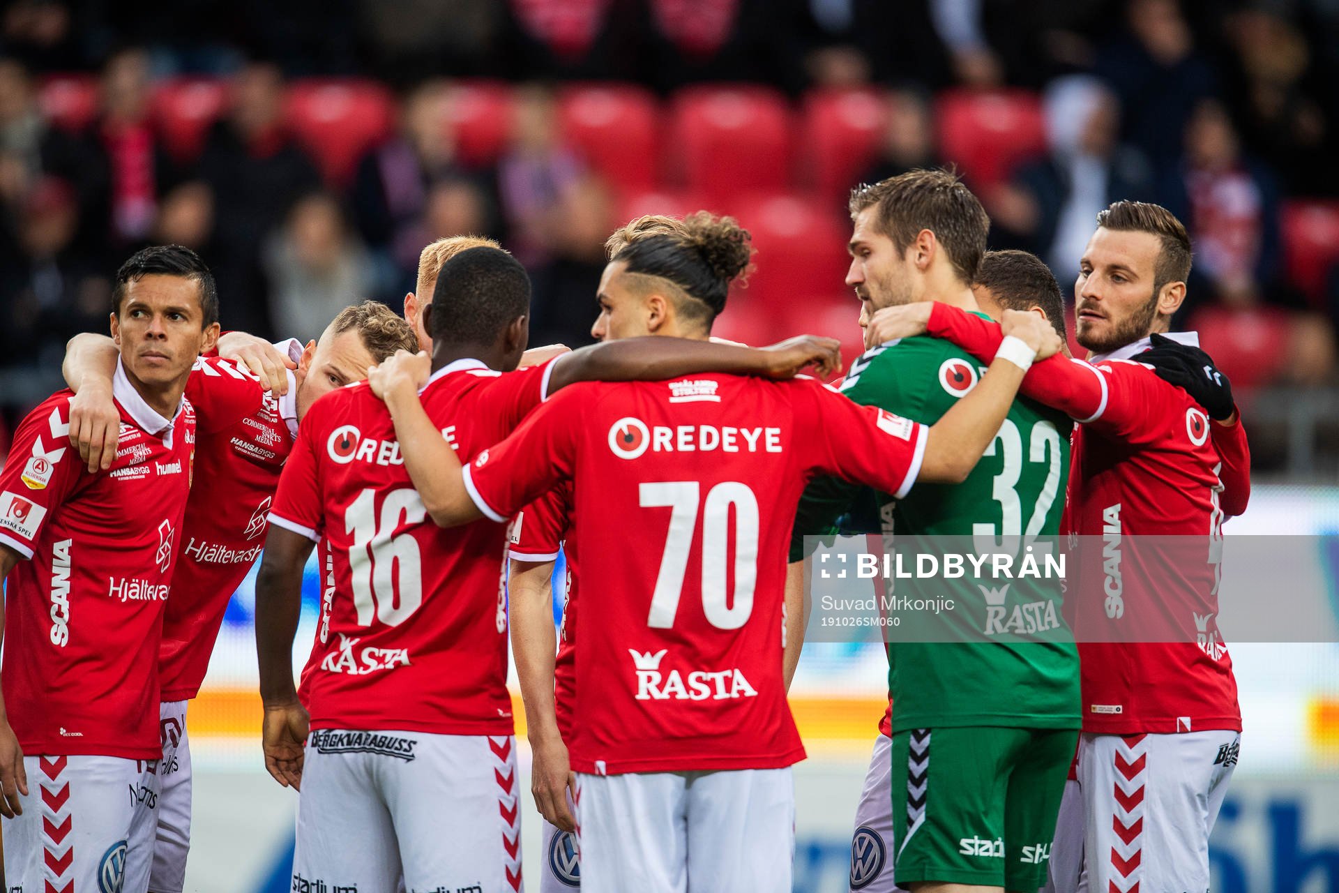 Kalmars spelare samlas