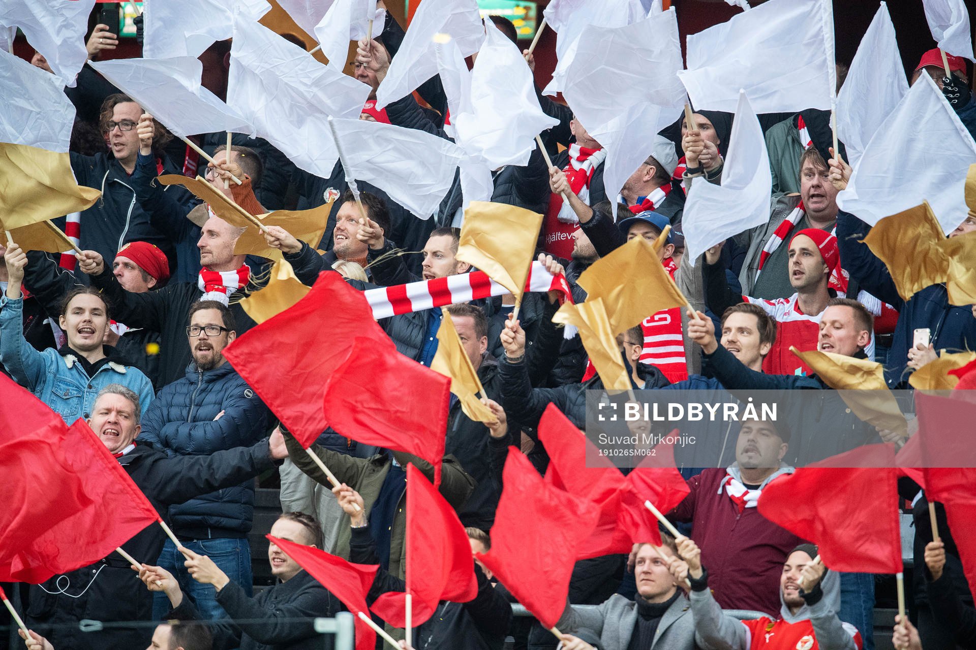 Kalmarfansens tifo