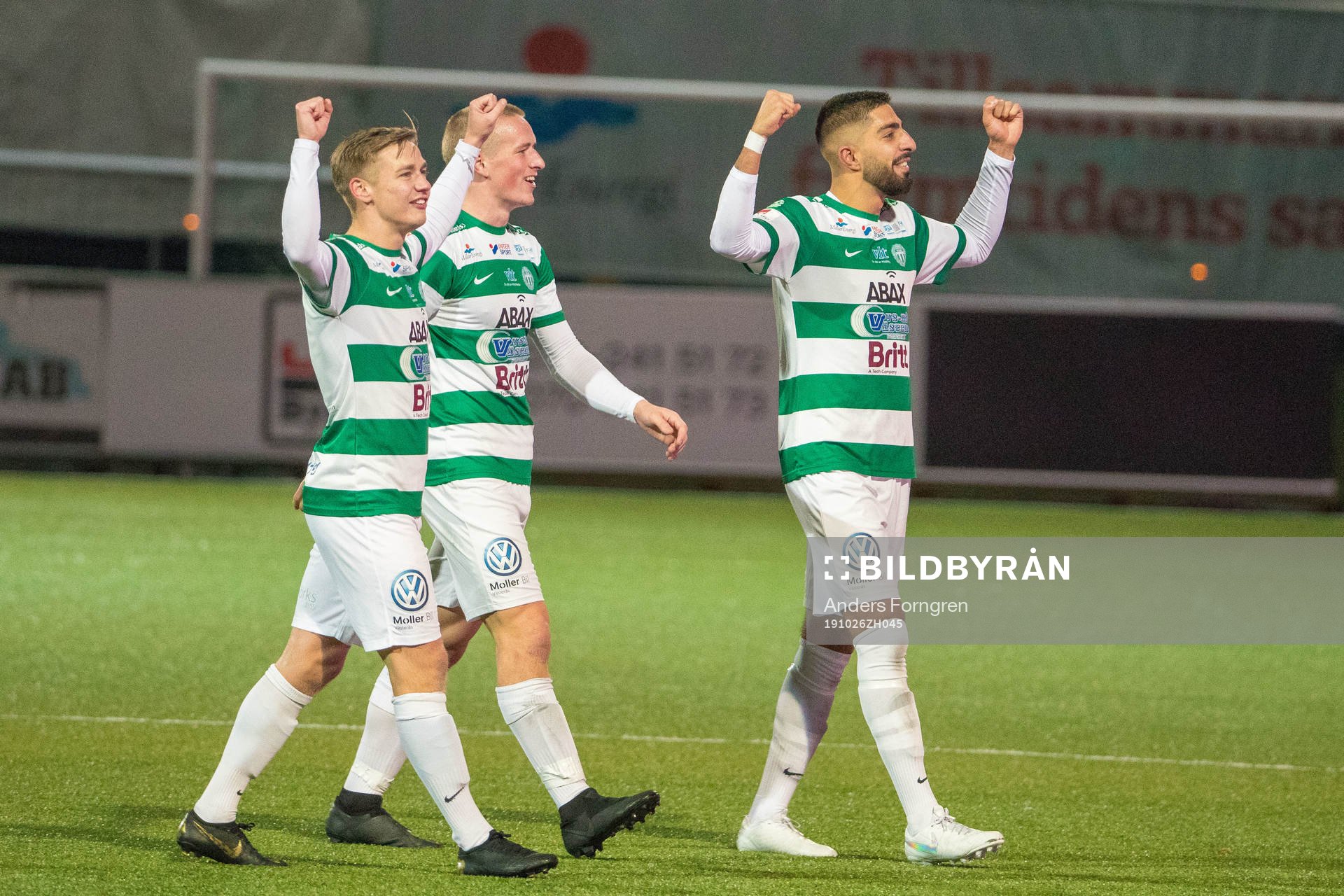 Västerås Dennis Persson, Douglas Karlberg och Sean
