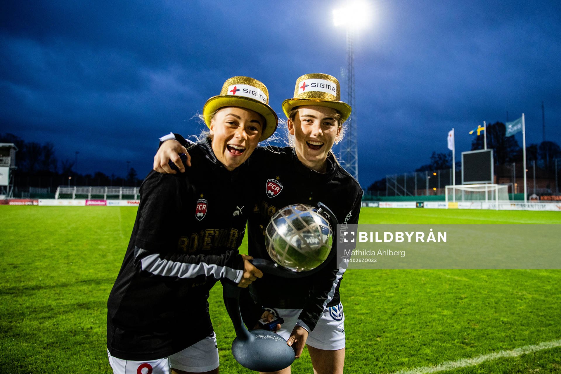 Rosengårds Hanna Bennison och Matilda Eriksson Kristell
