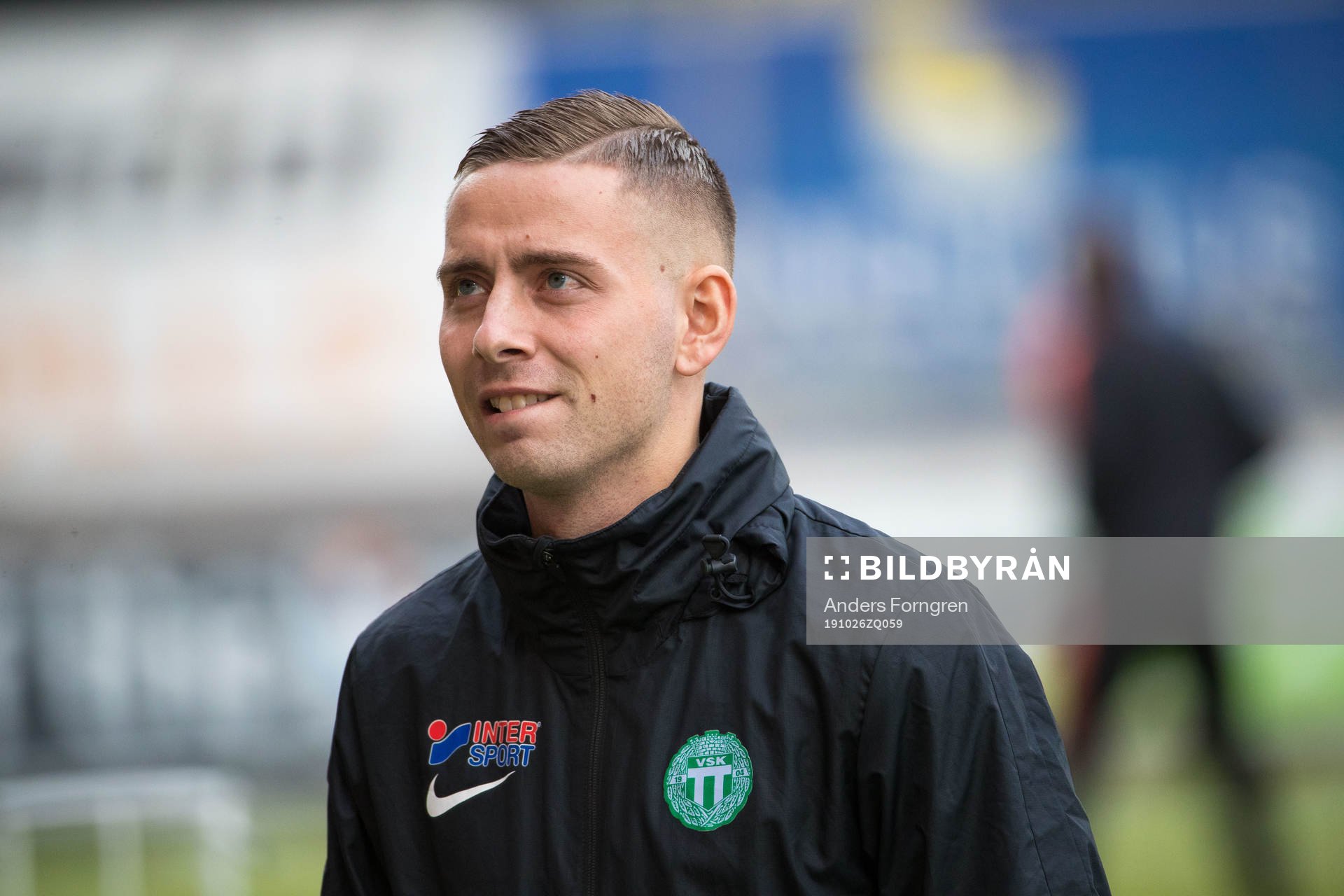 Västerås Petar Petrovic innan fotbollsmatchen i