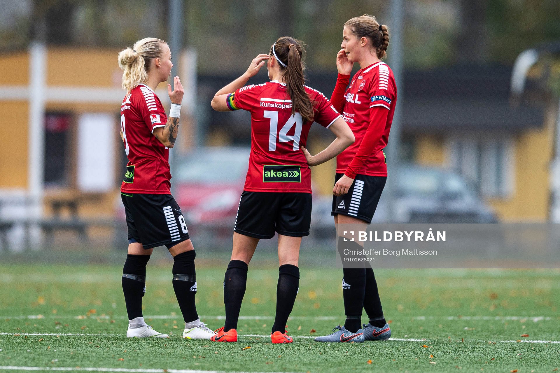 Limhamn Bunkeflos Natalie Hoff Persson, Erin Gunther och