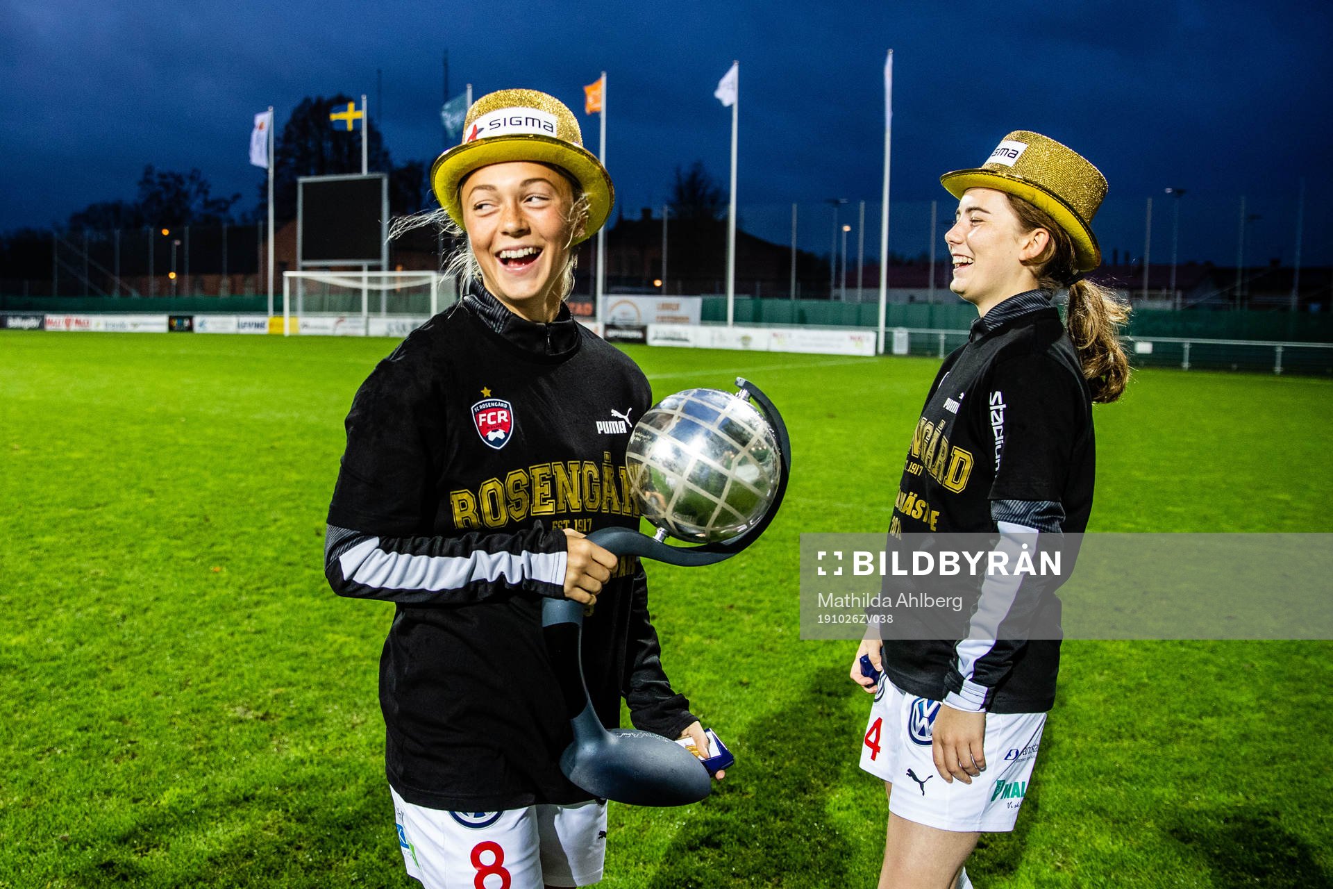 Rosengårds Hanna Bennison och Matilda Eriksson Kristell