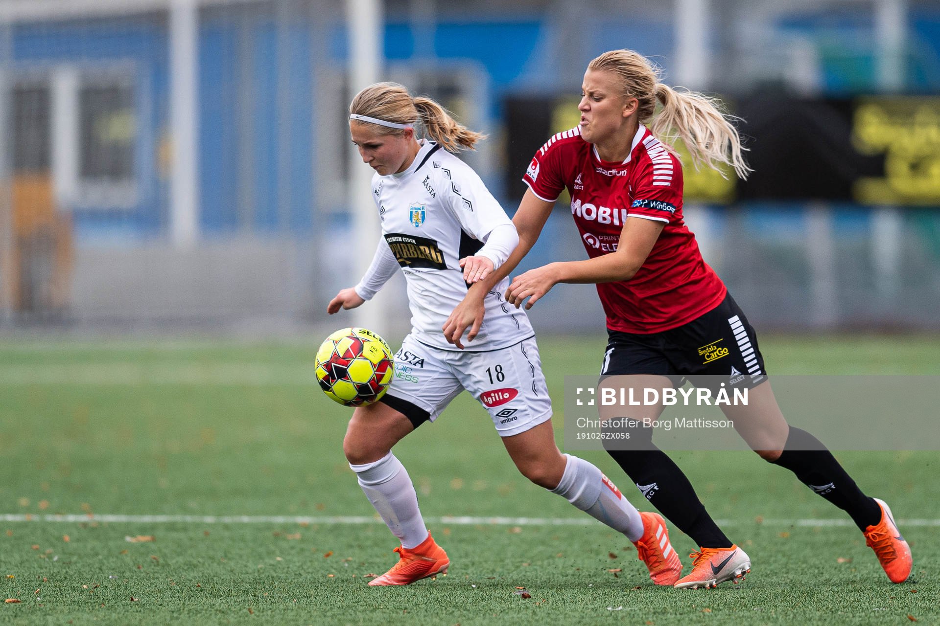 Göteborgs Hanna Andersson och Limhamn Bunkeflos Sophie
