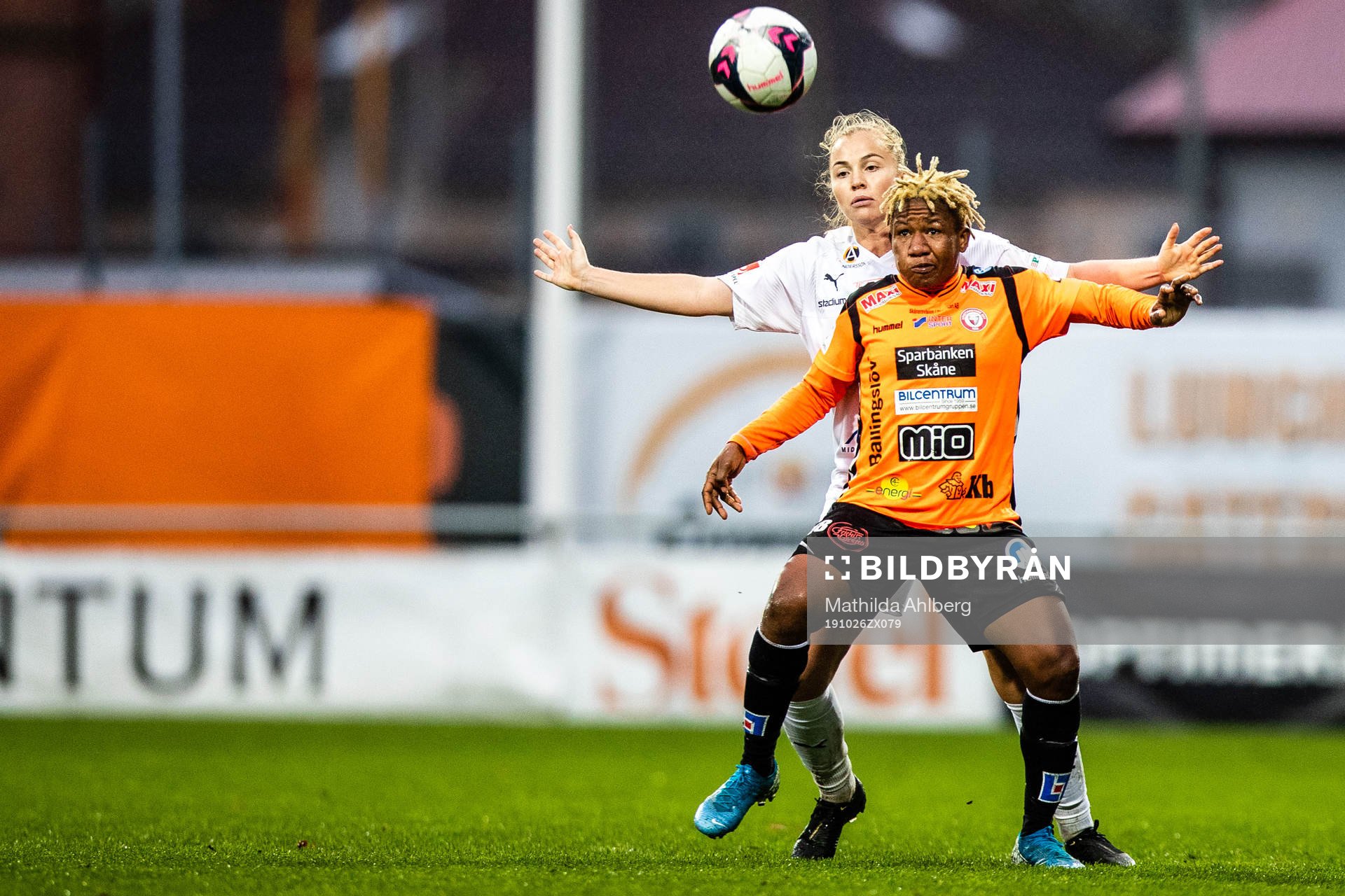 Rosengårds Glodis Perla Viggosdottir och Kristianstads