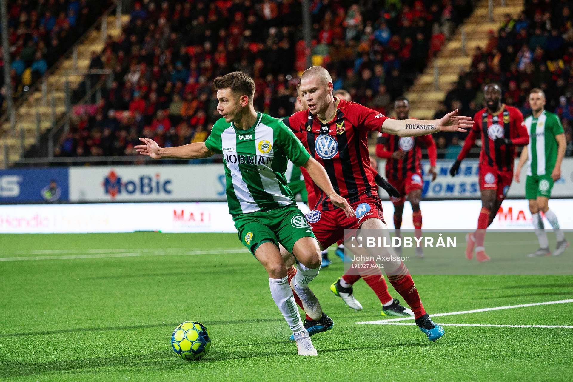 Hammarbys Alexander Kacaniklic och Östersunds Thomas