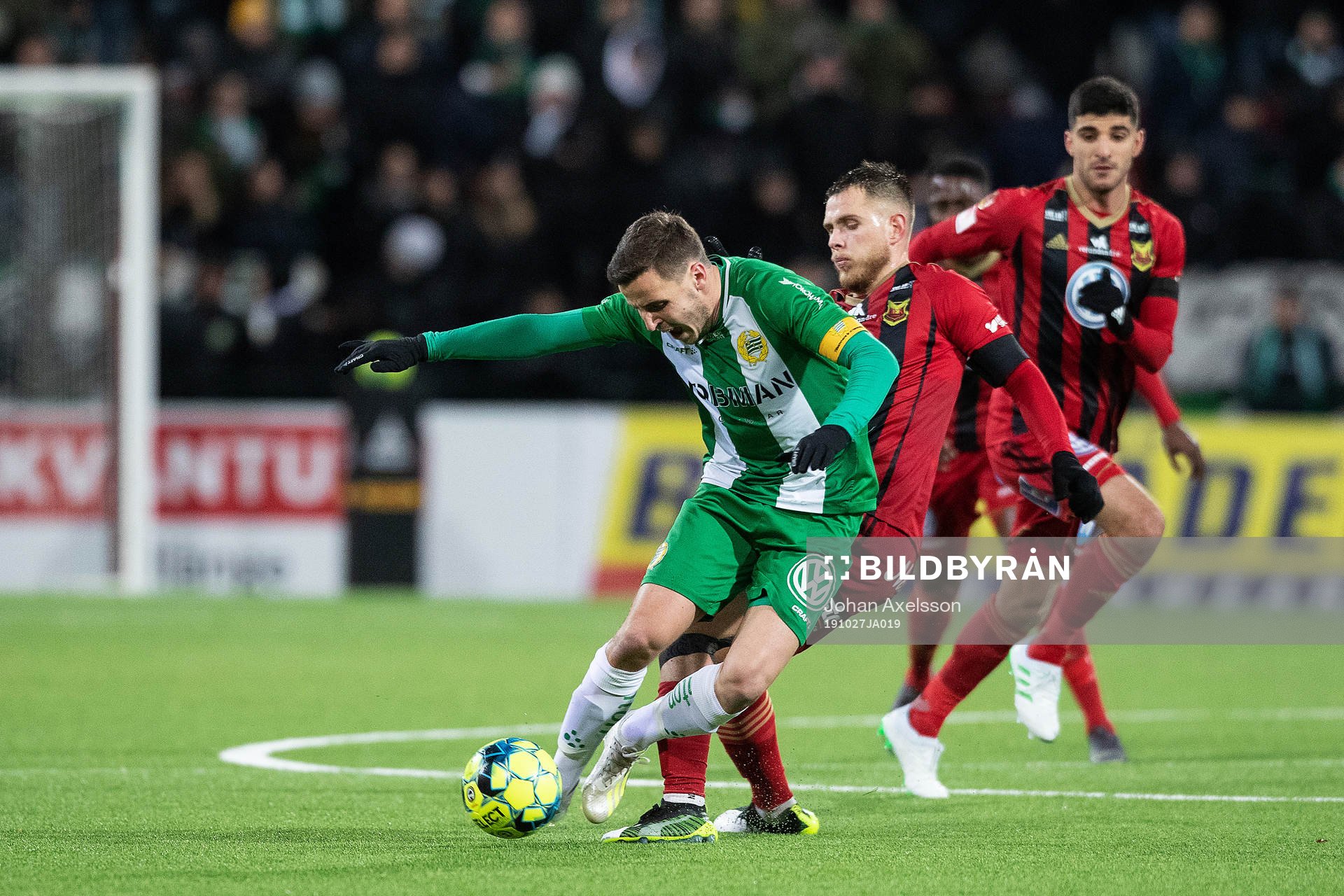 Hammarbys Jeppe Andrup Andersen och Östersunds Charlie