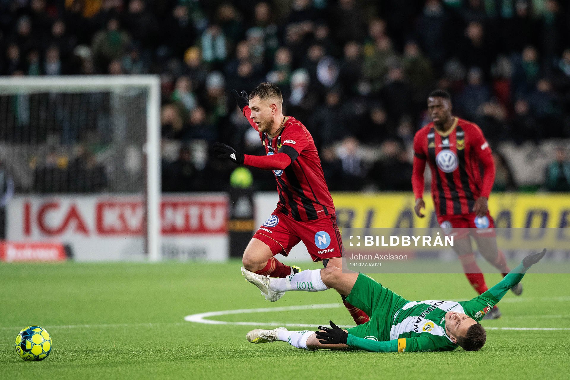 Hammarbys Jeppe Andrup Andersen och Östersunds Charlie