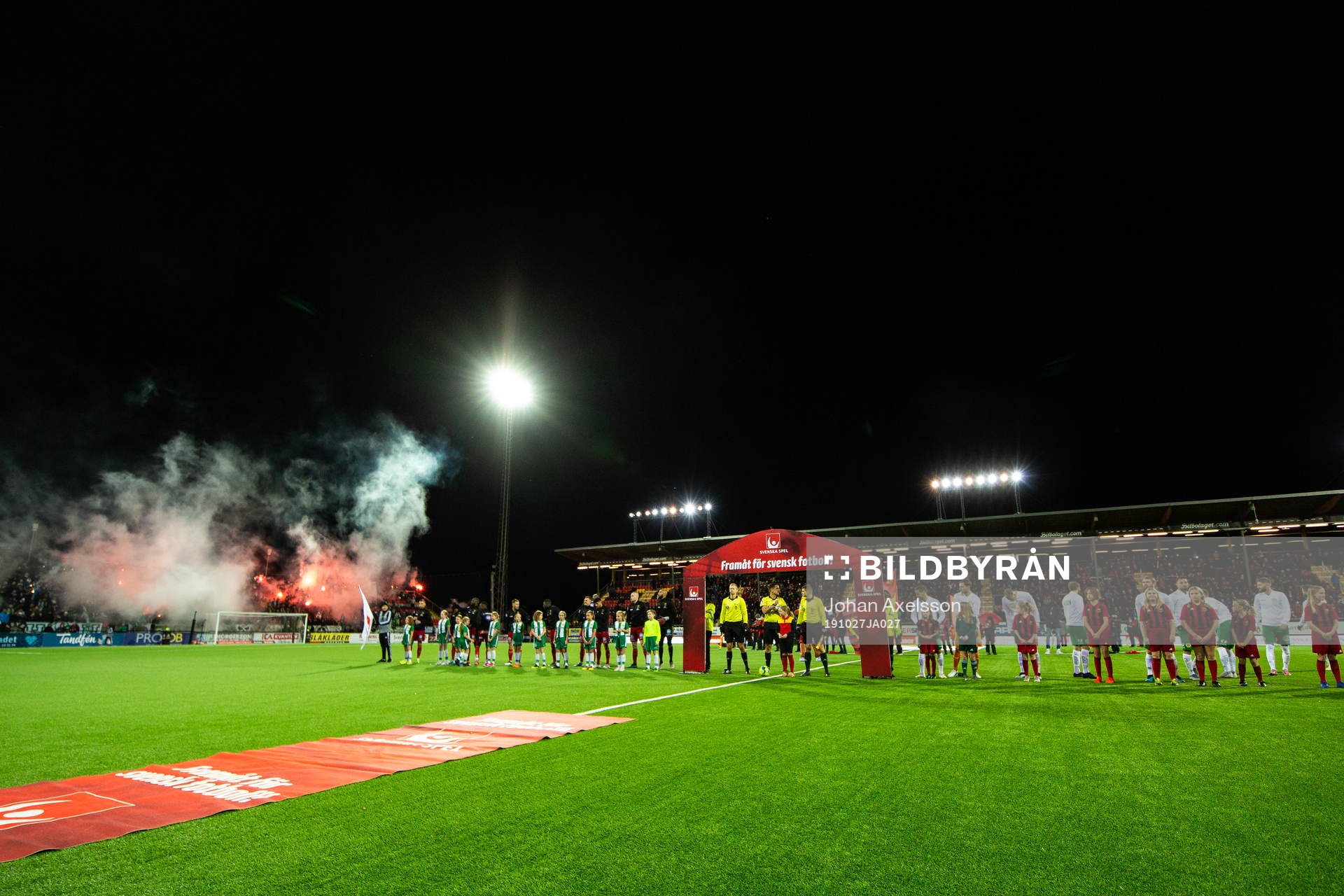 Inför fotbollsmatchen i Allsvenskan mellan Östersund och