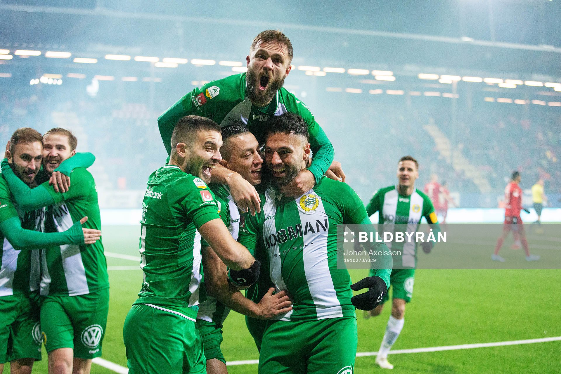 Hammarbys Imad Khalili jublar