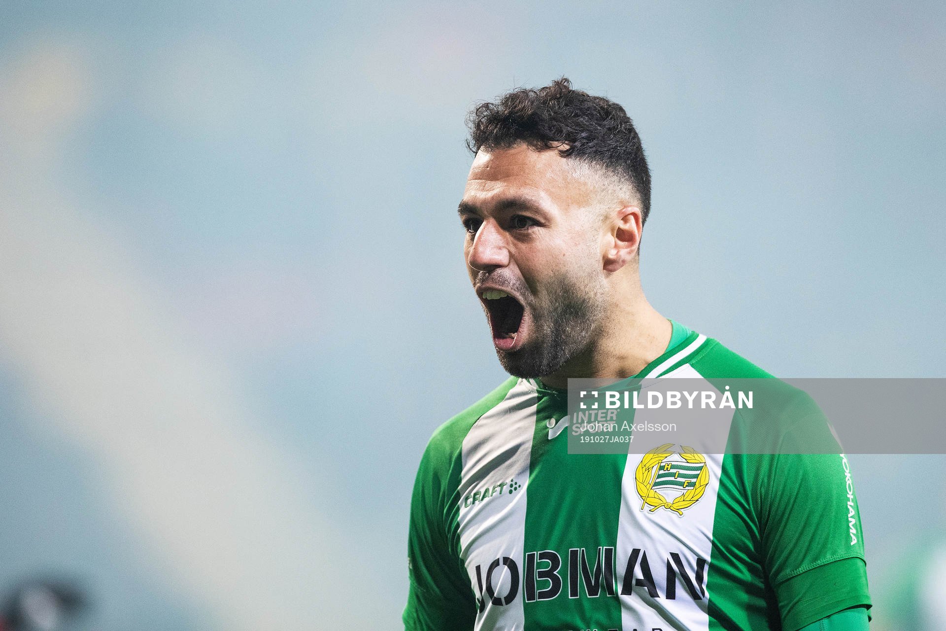 Hammarbys Imad Khalili jublar