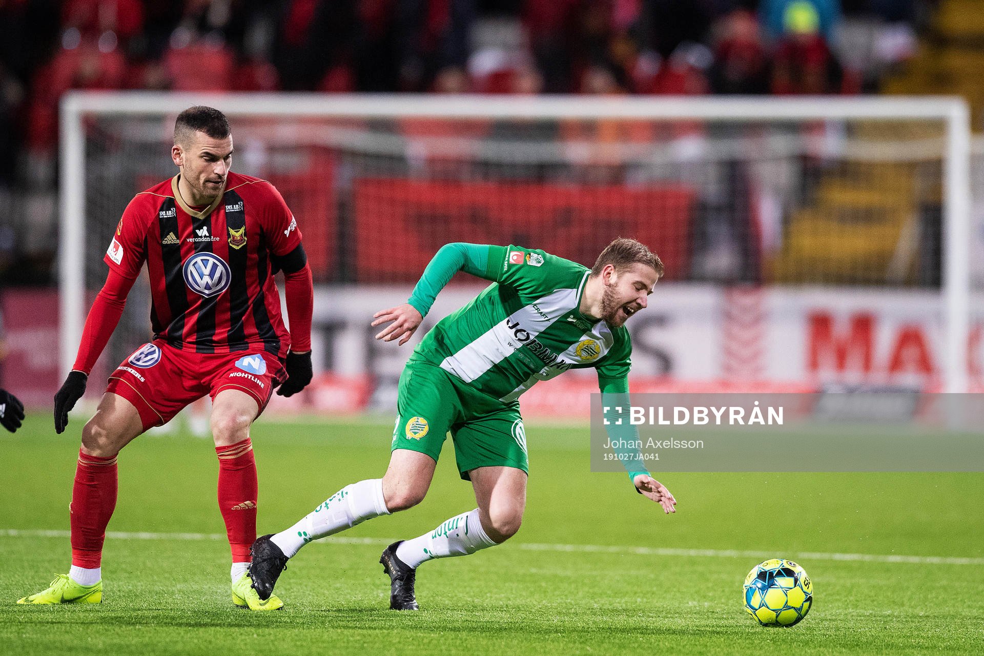 Östersunds Dino Islamovic och Hammarbys Darijan Bojanic
