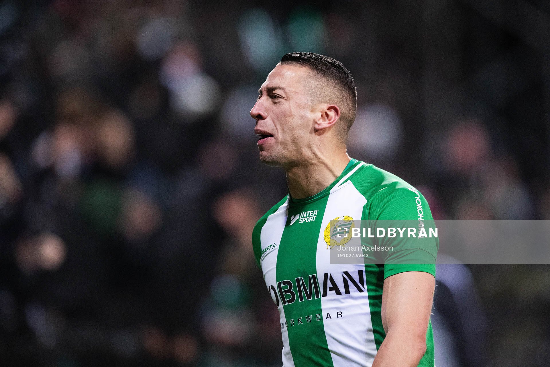 Hammarbys Nikola Djurdjic jublar