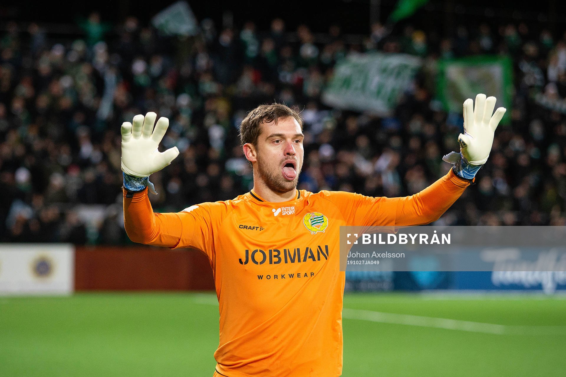 Hammarbys Davor Blazevic jublar