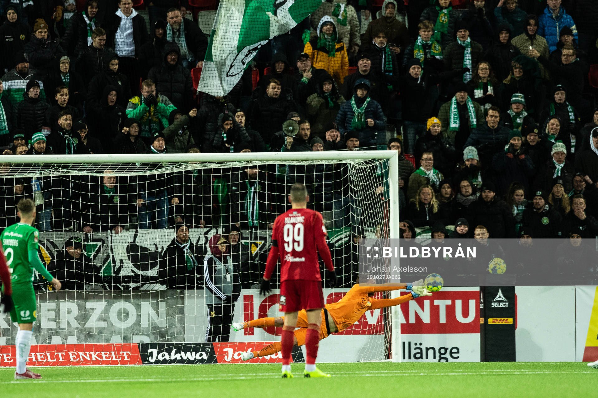 Hammarbys målvakt Davor Blazevic
