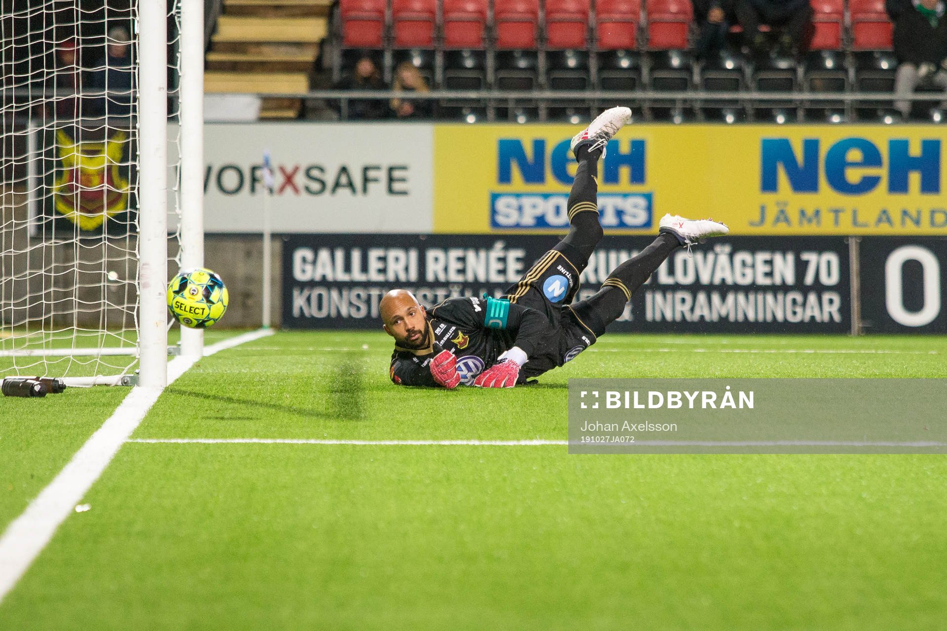 Östersunds målvakt Aly Keita