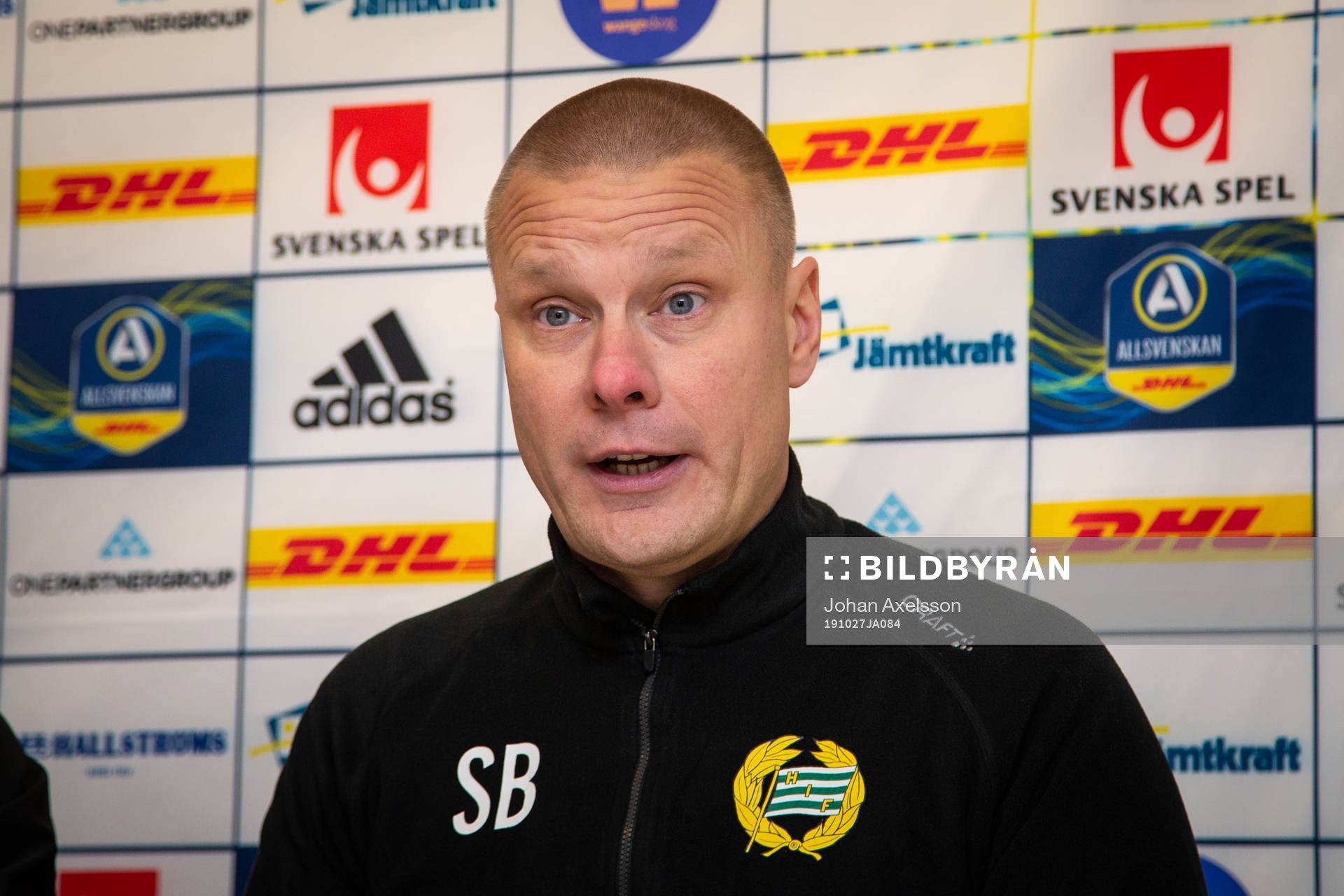 Hammarbys tränare Stefan Billborn