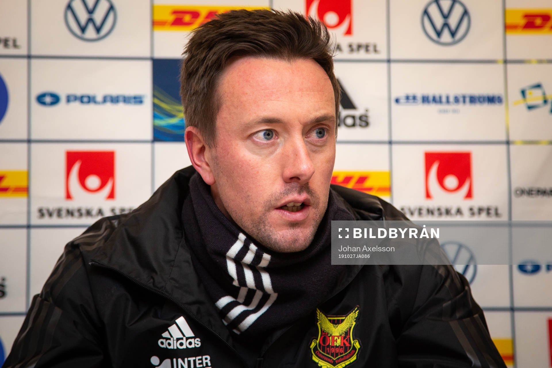 Östersunds tränare Ian Burchnall