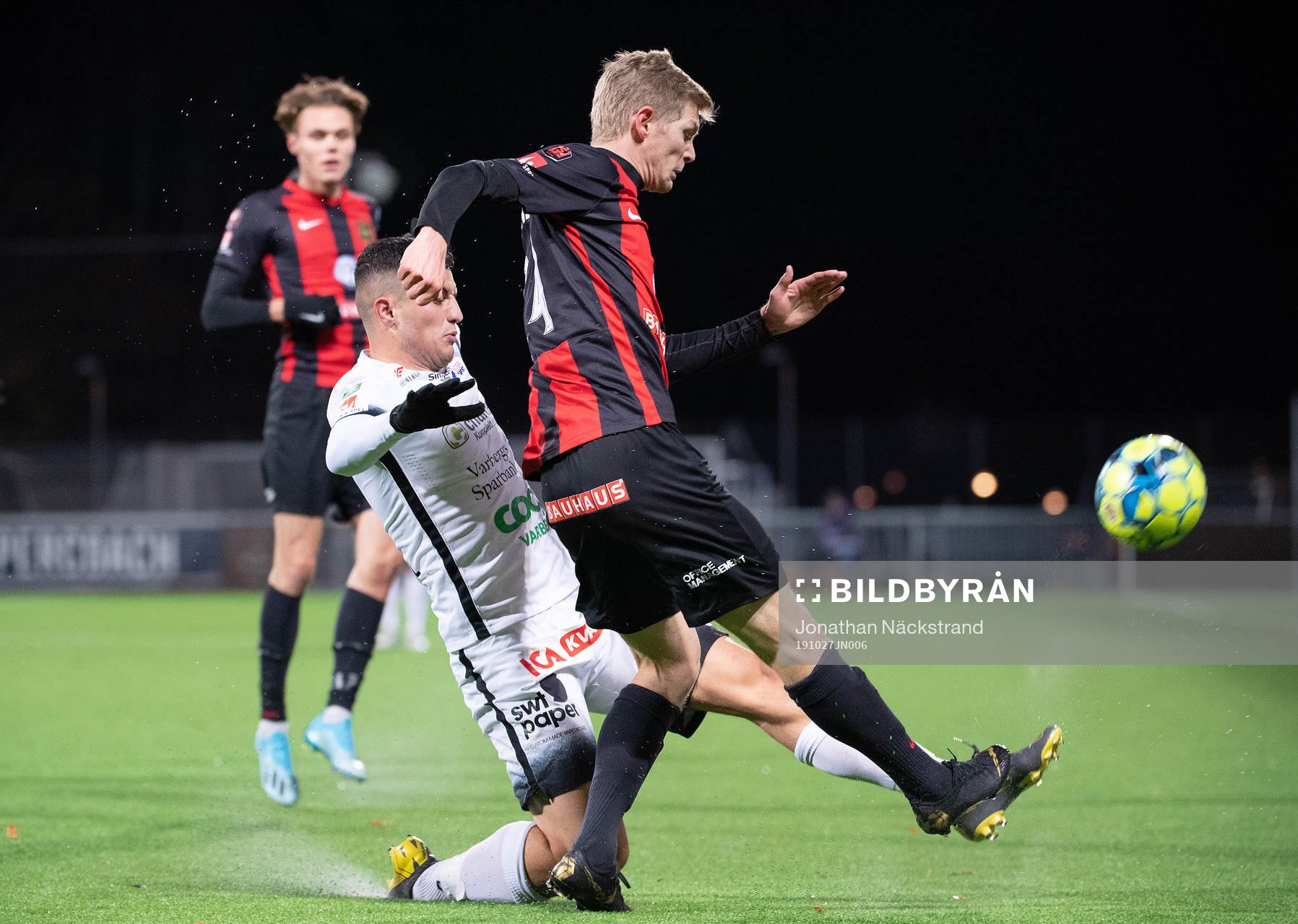 Varbergs Astrit Seljmani och Brommapojkarnas Fritof