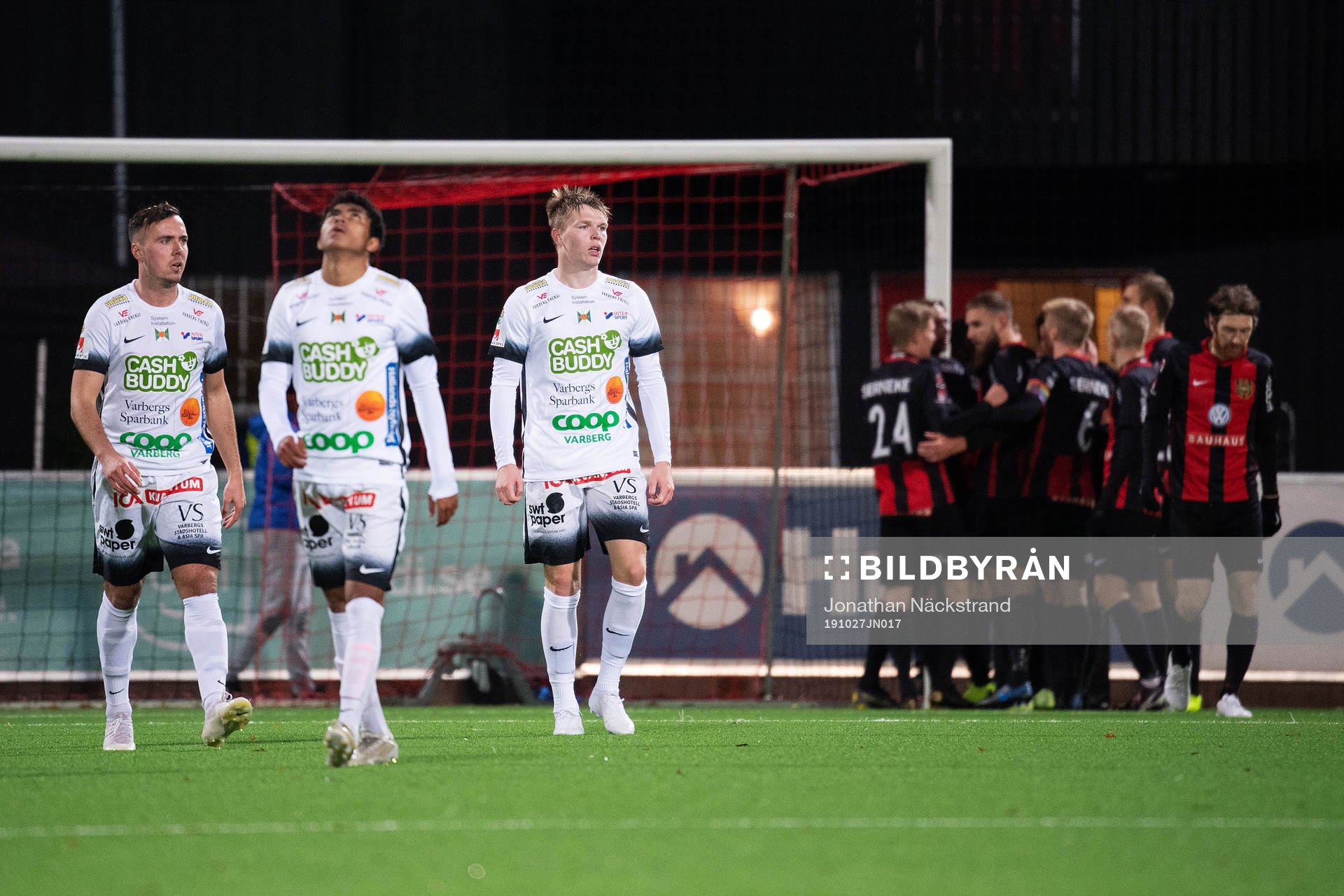 Varbergs spelare deppar