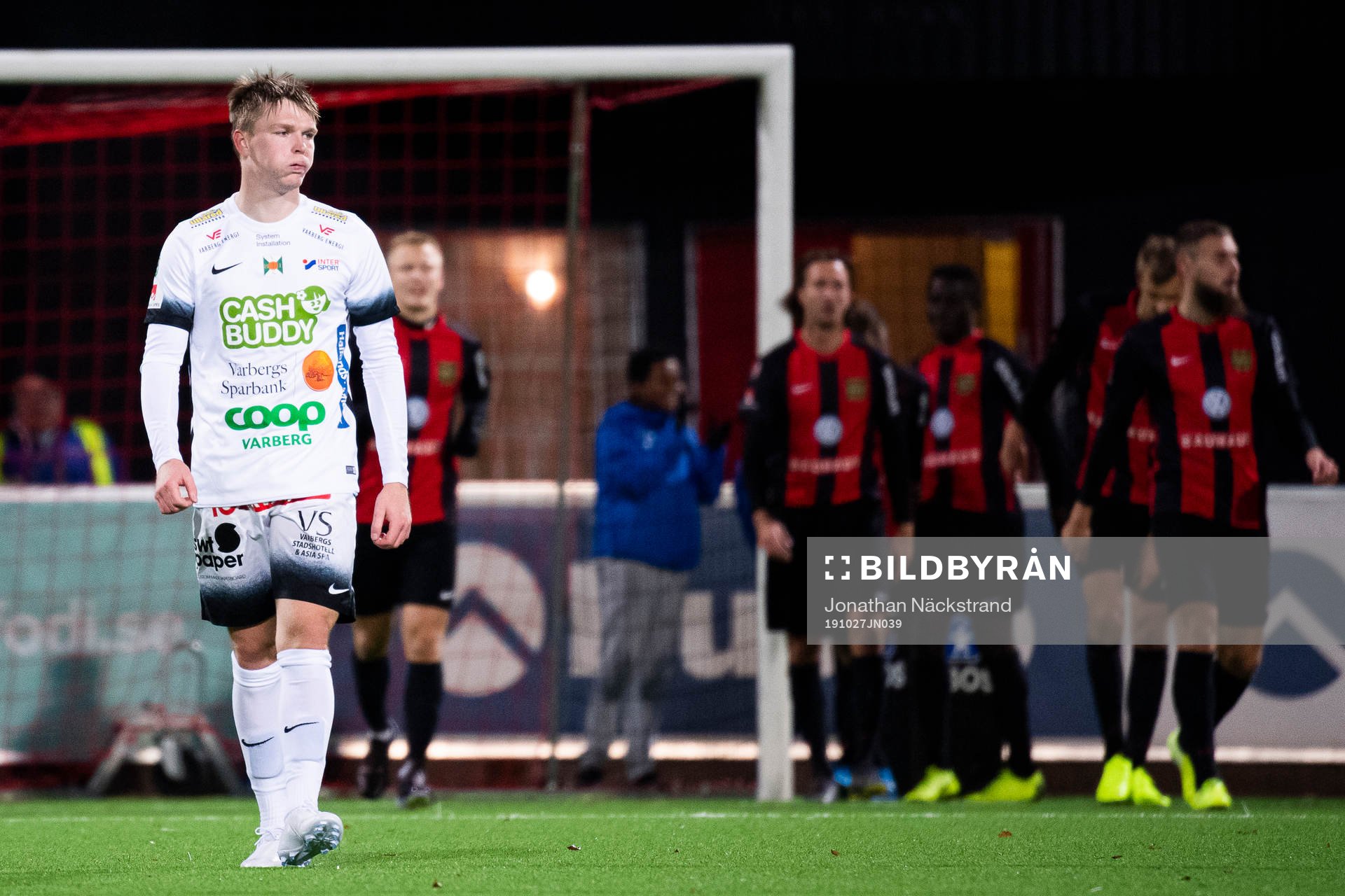 Varbergs Anton Liljenbäck deppar