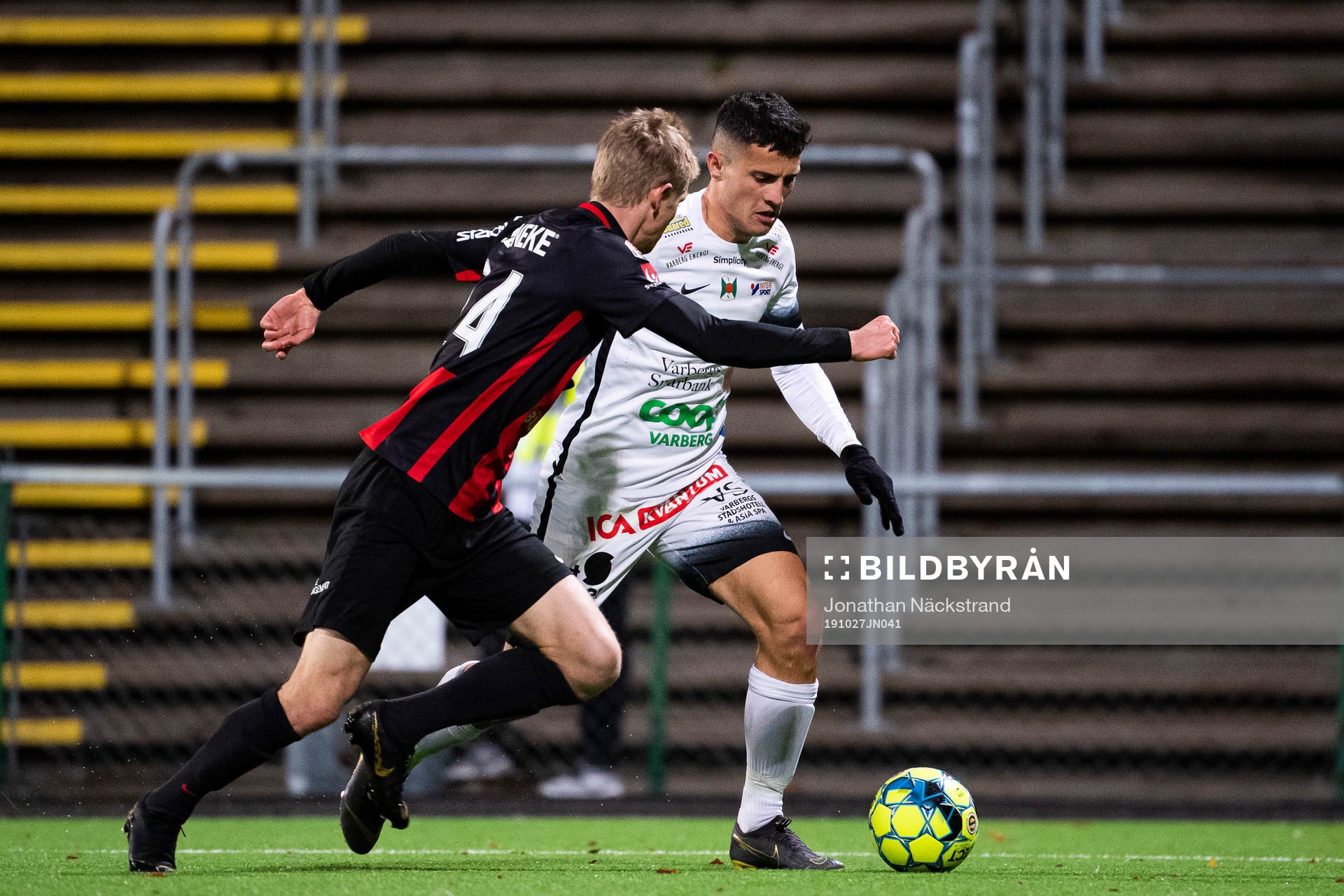 Varbergs Astrit Seljmani och Brommapojkarnas Fritof