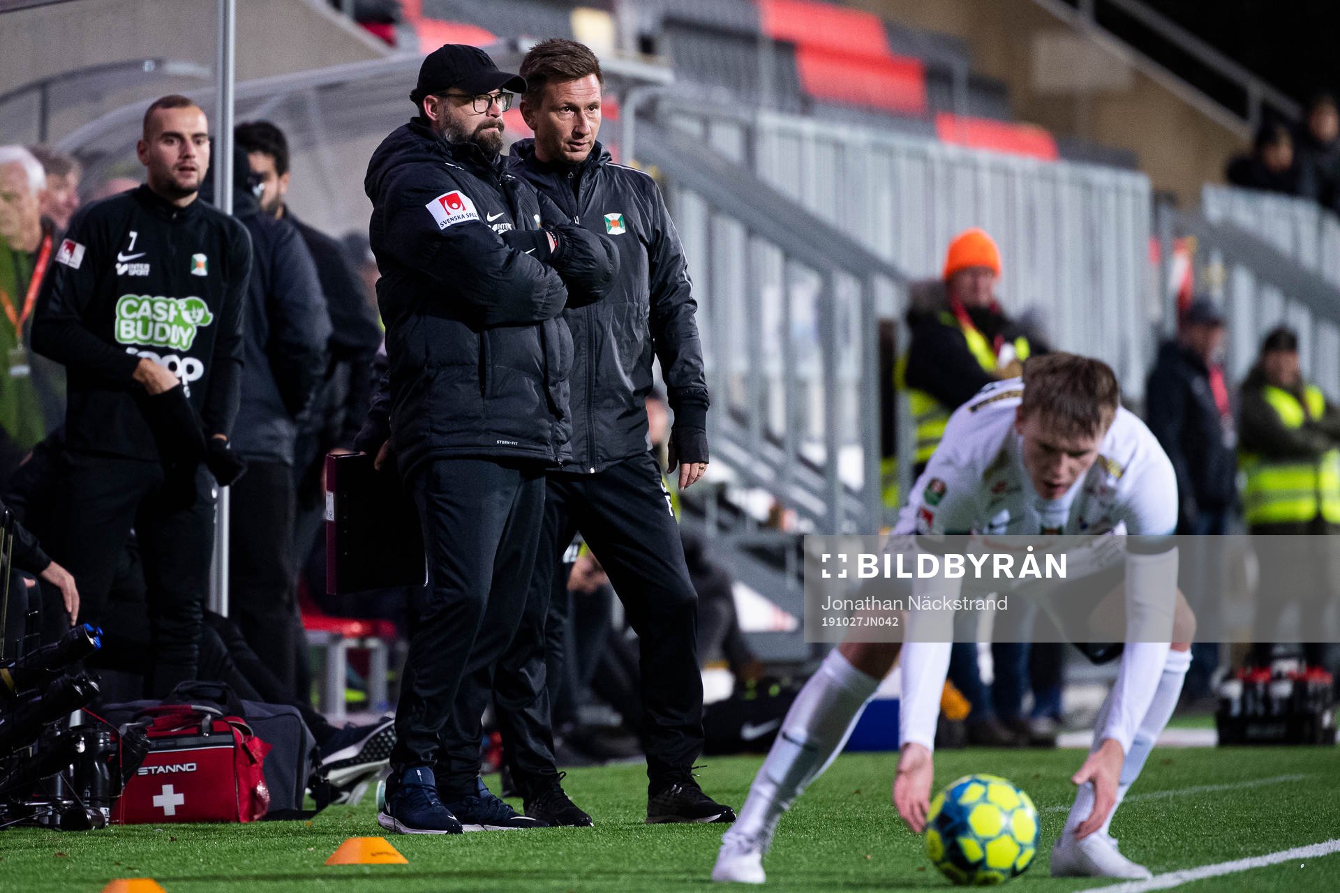 Varbergs tränare Joakim Persson