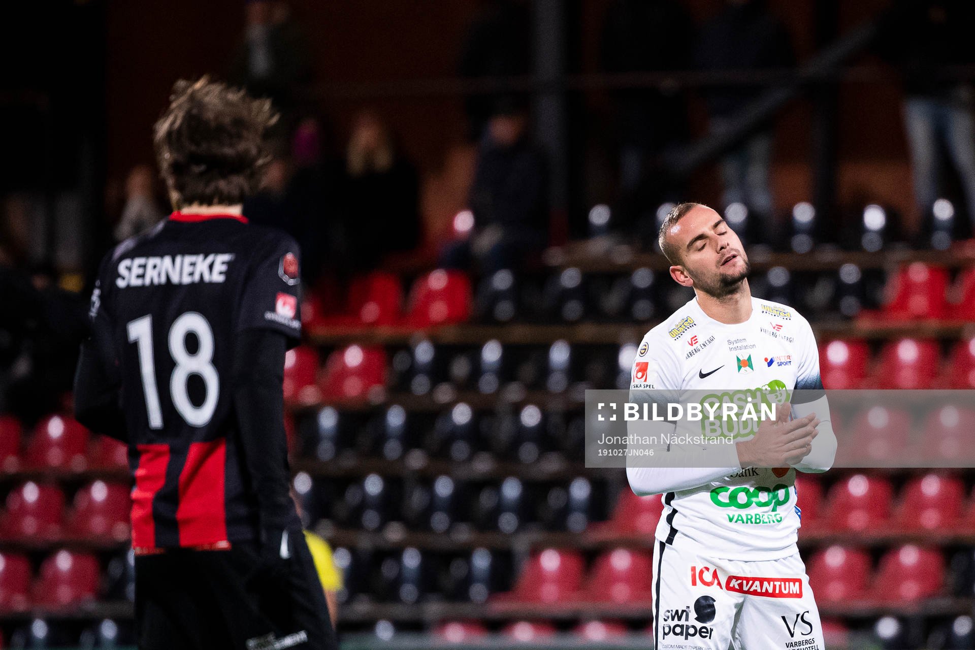 Varbergs Perparim Beqaj deppar
