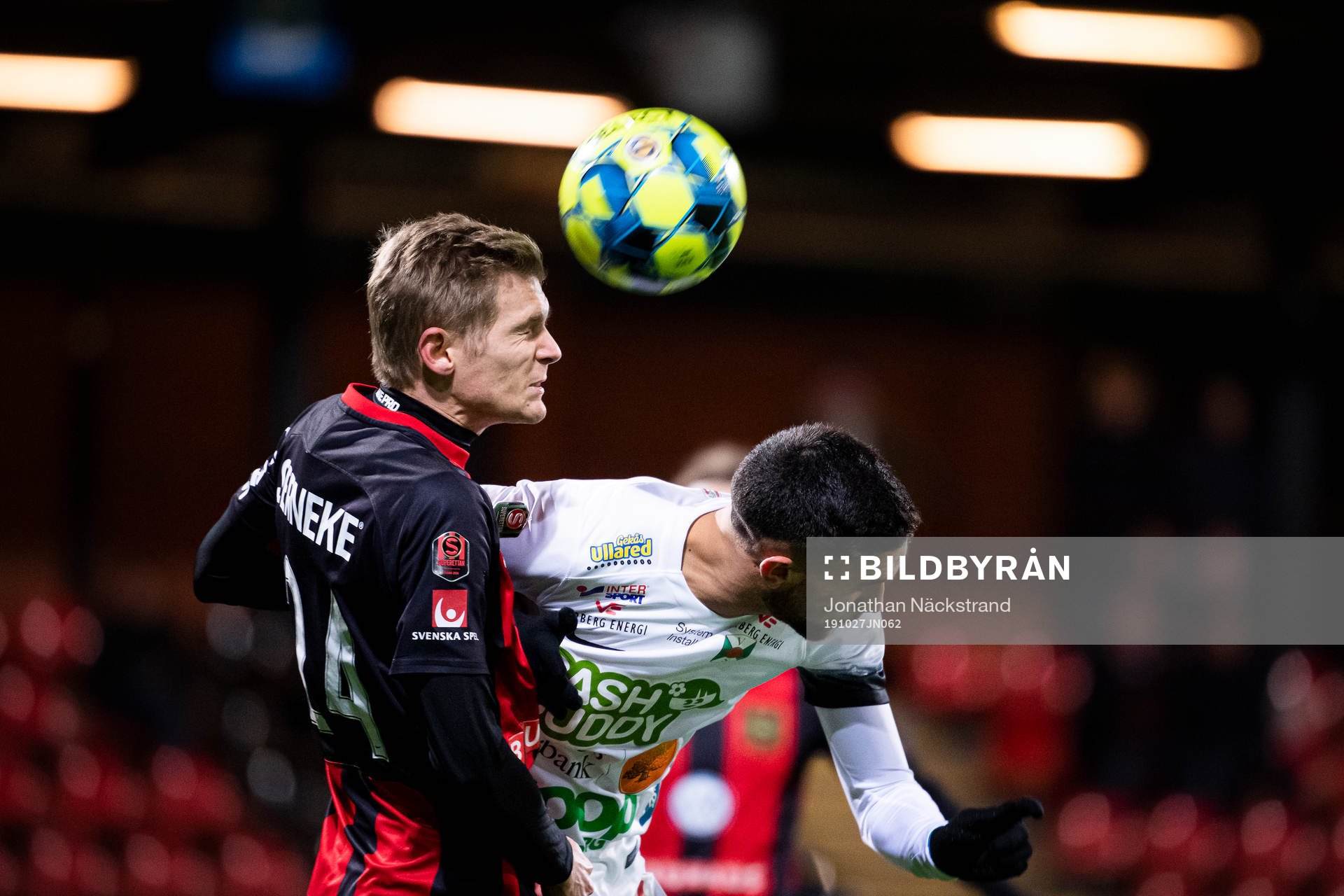 Varbergs Daniel Krezic och Brommapojkarnas Fritof Björkén