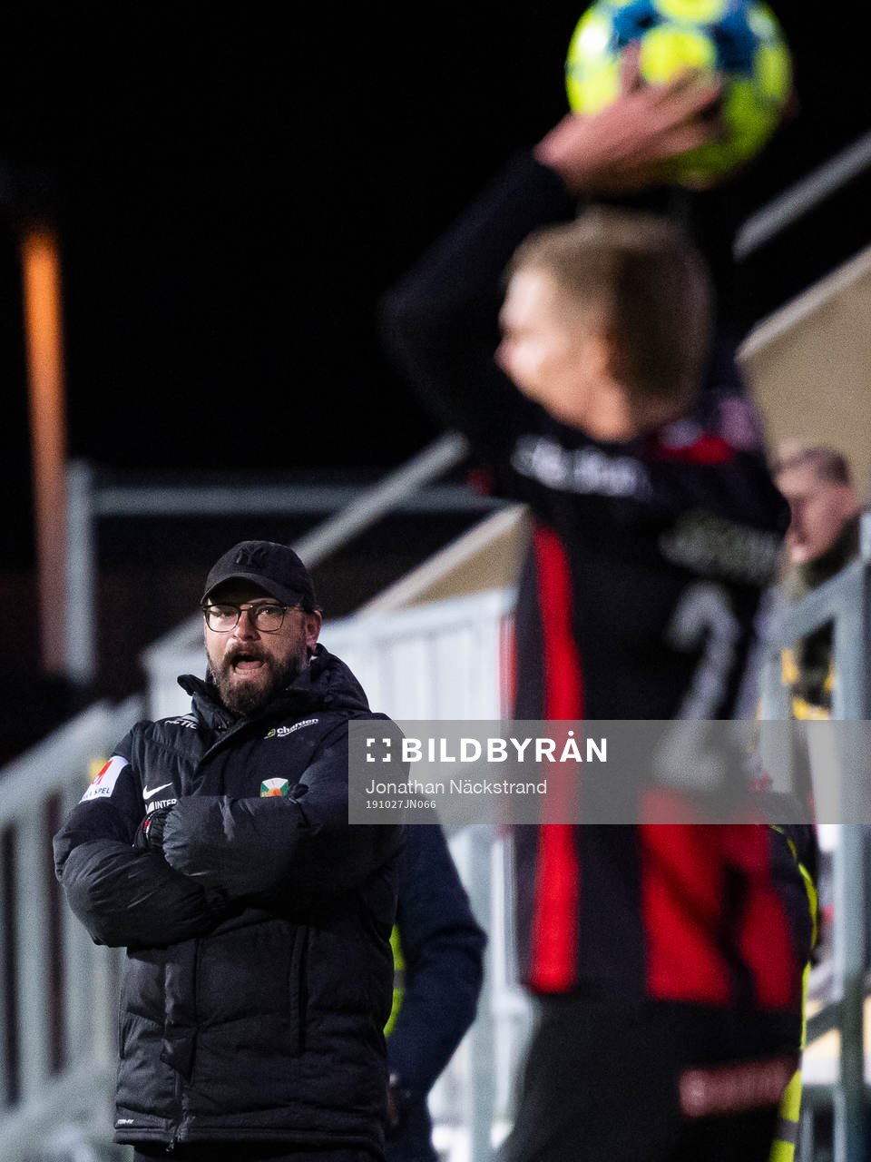 Varbergs tränare Joakim Persson