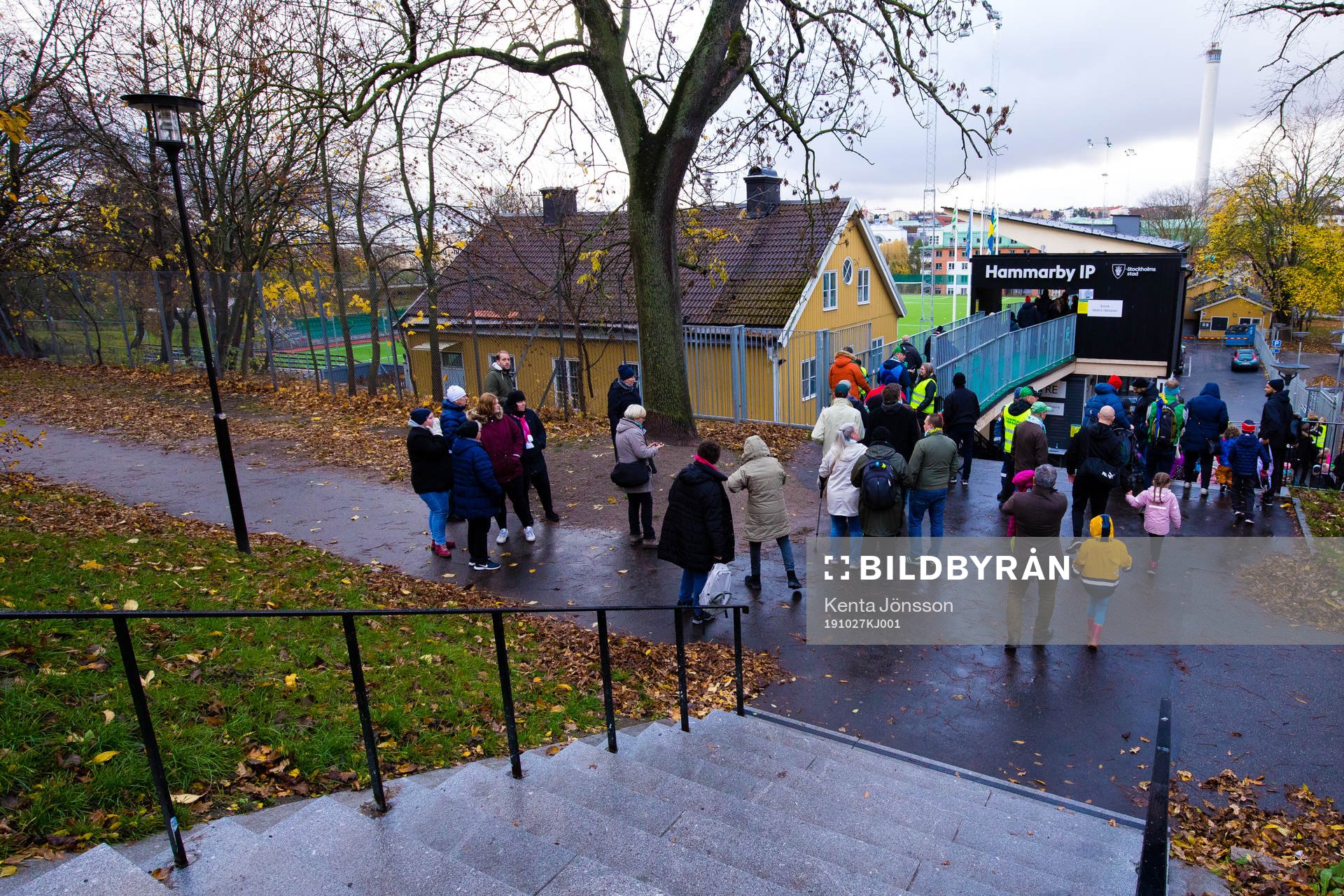 Exteriör av Hammarby IP