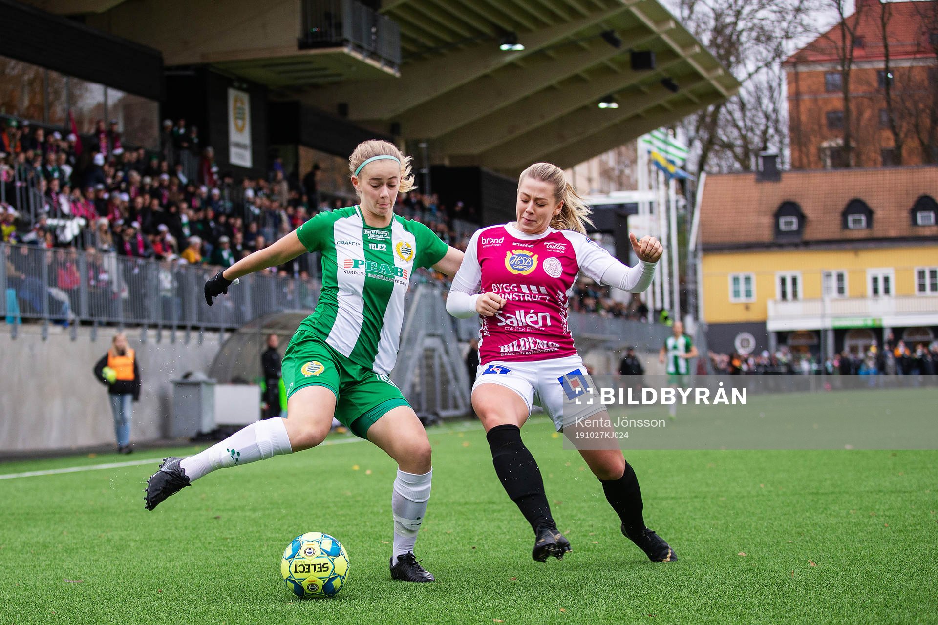 Hammarbys Filippa Graneld och Uppsalas Ingrid Wixner