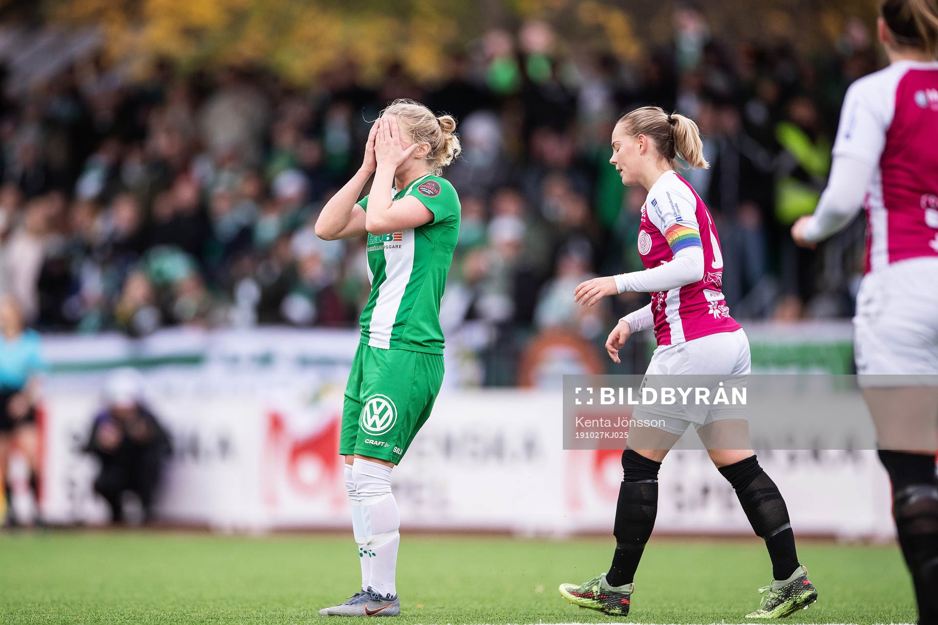 Hammarbys Emilia Larsson deppar