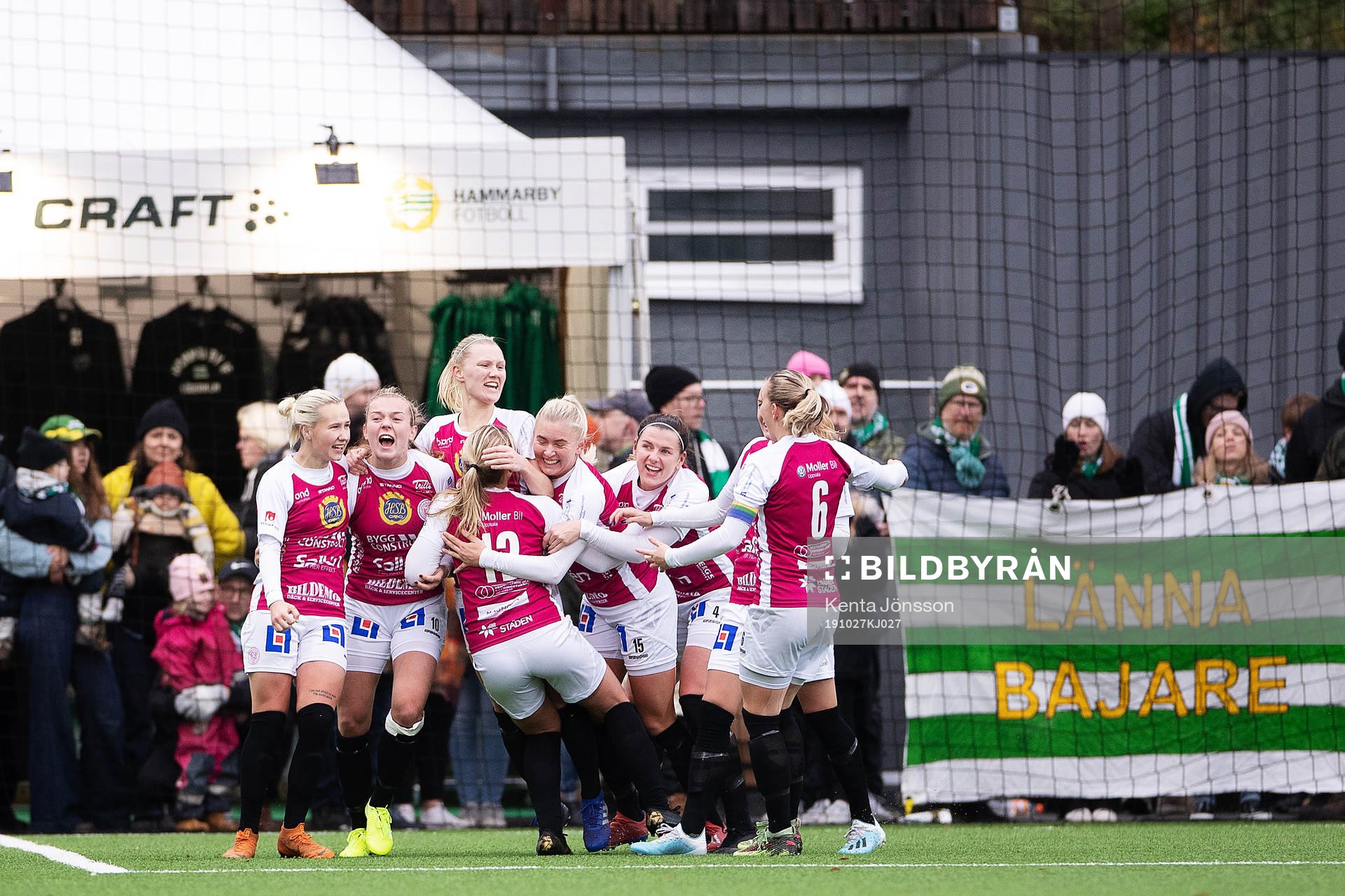 Uppsalas Beata Olsson jublar