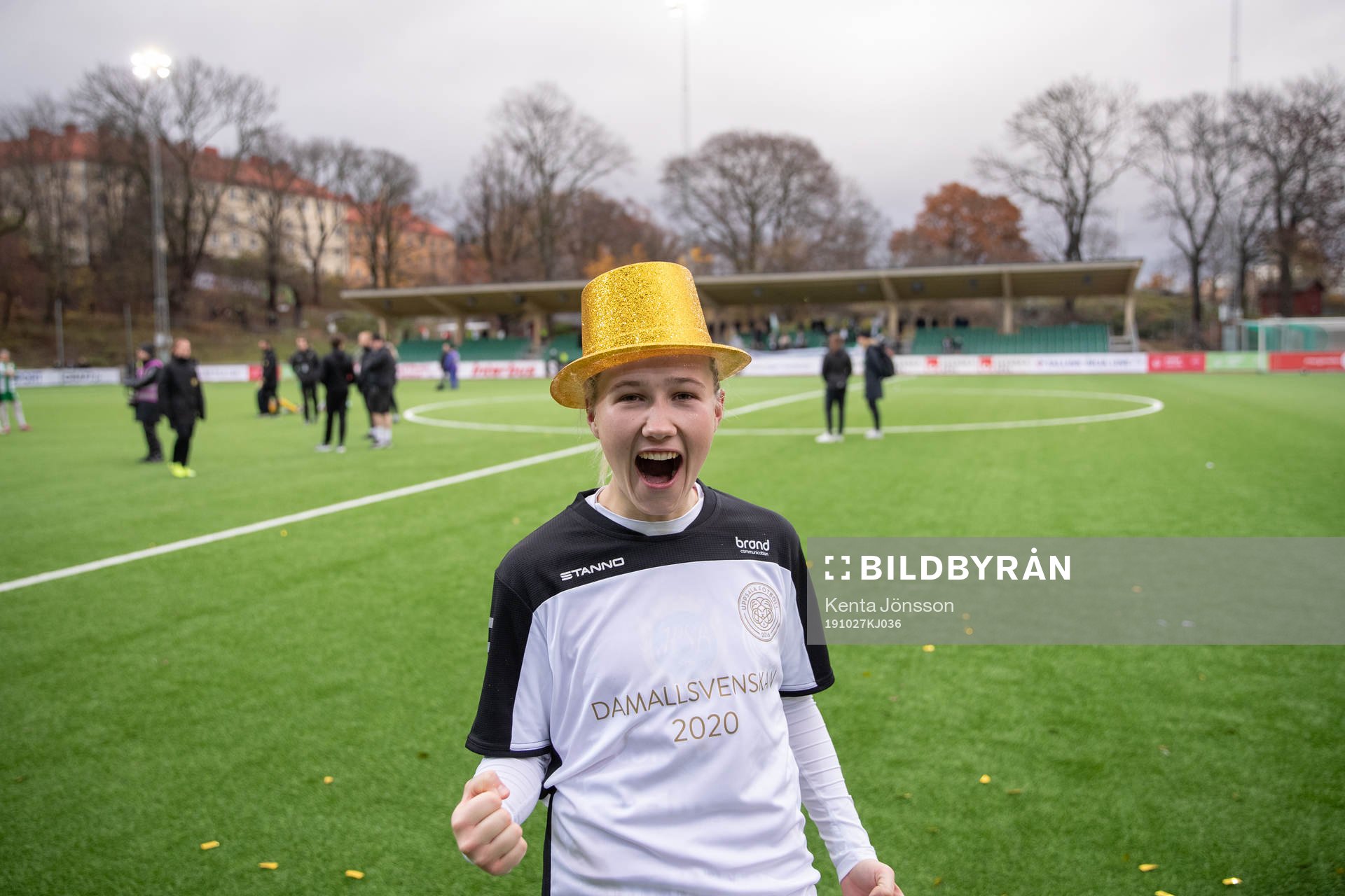 Uppsalas Marika Bergman Lundin  jublar