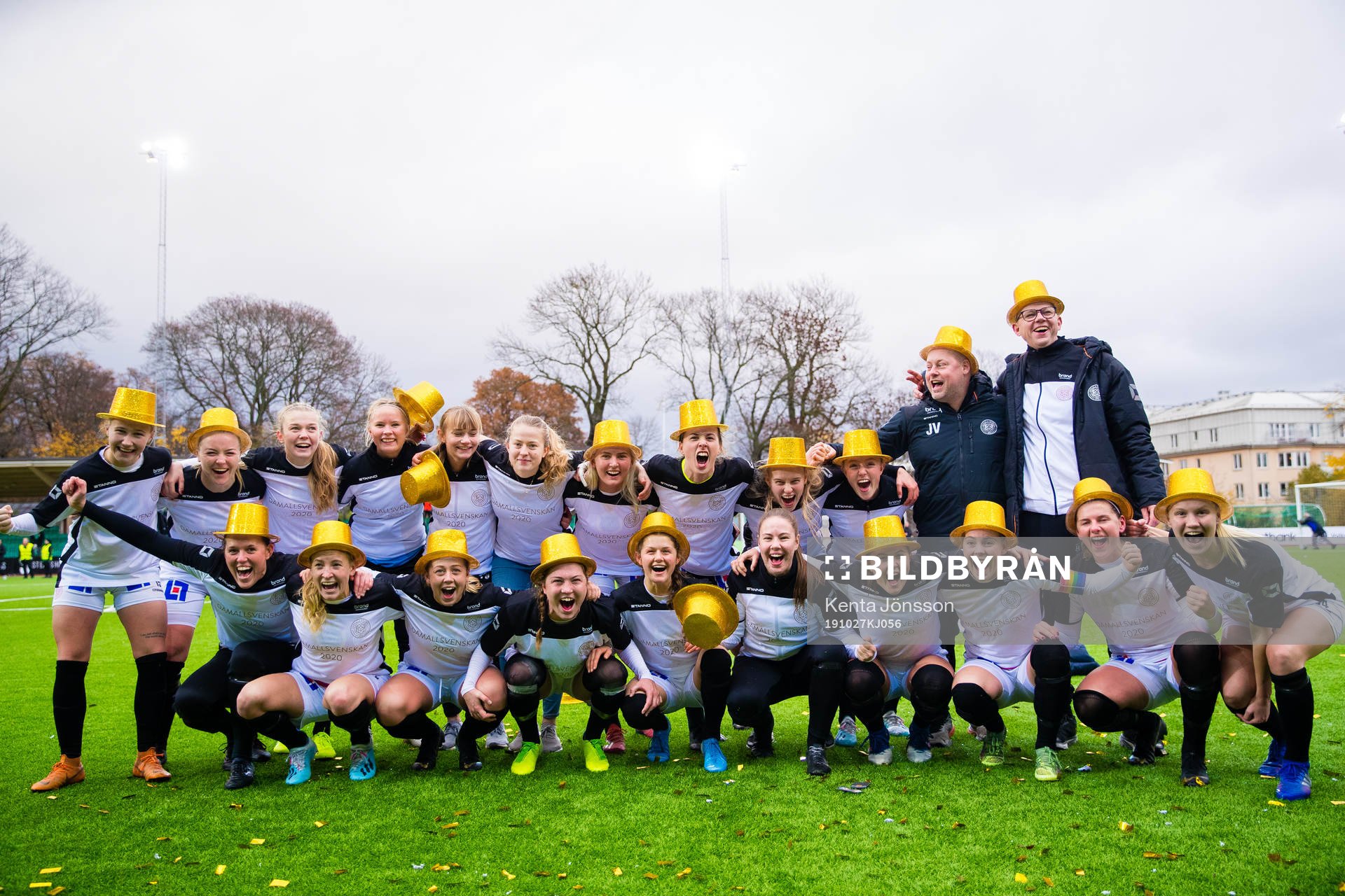 Uppsalas spelare jublar