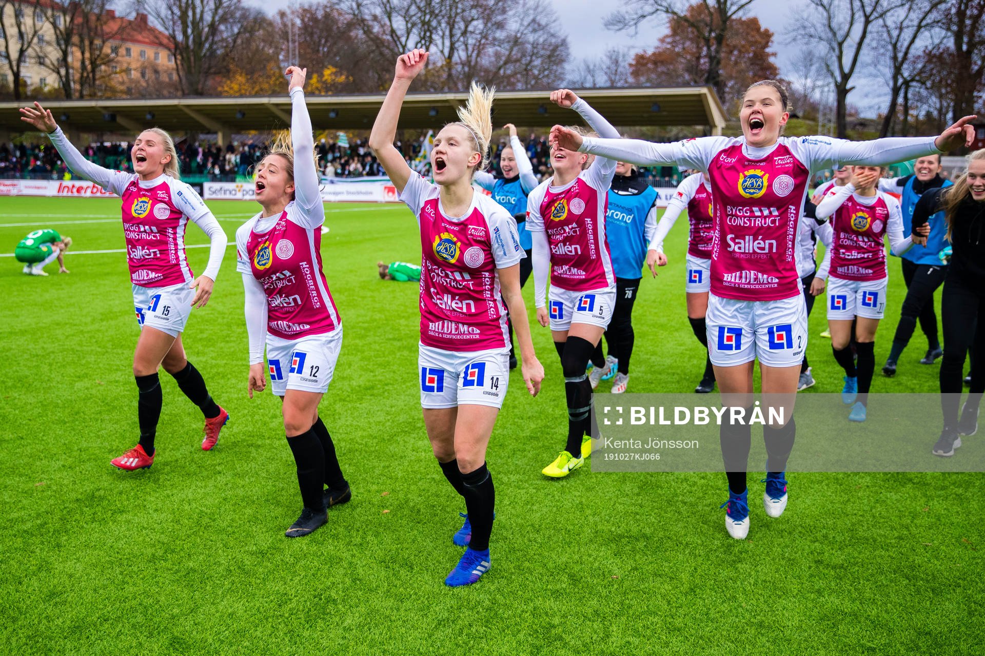 Uppsalas Ellen Toivio, Cornelia Kapocs, Sara Olai och Ellen
